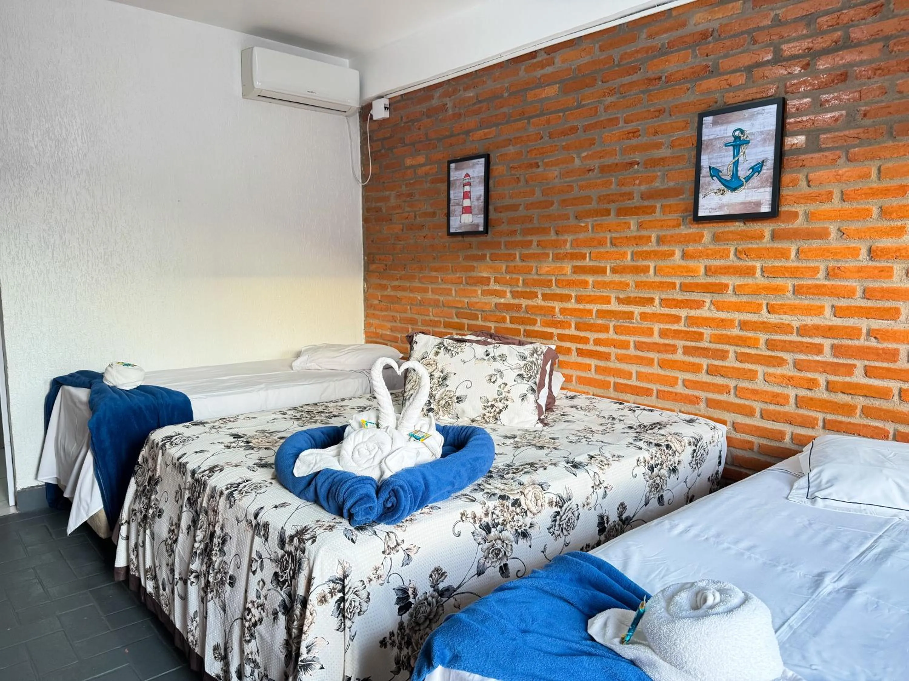 Bed in Pousada Maravista
