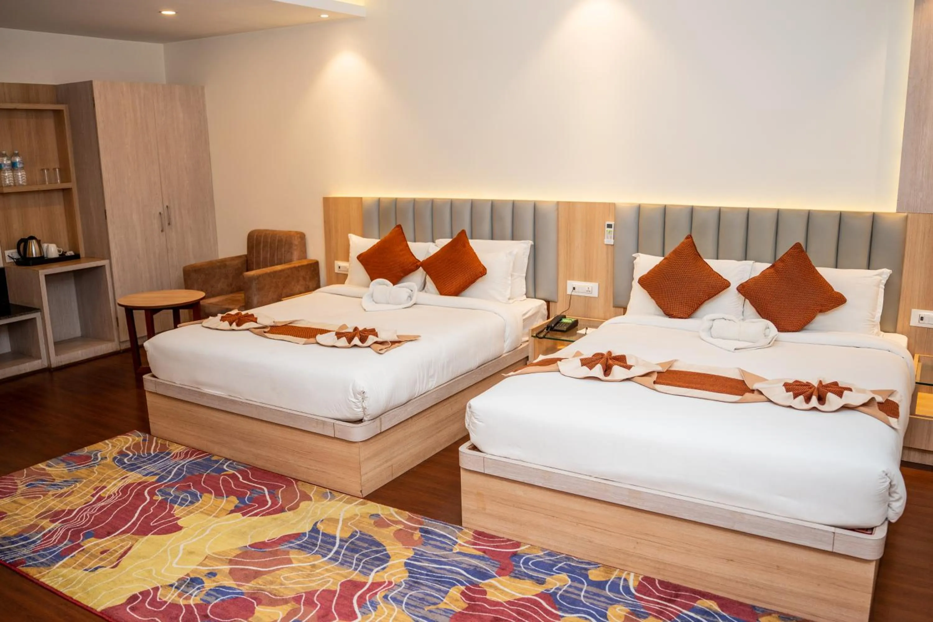 Deluxe Quadruple Room in Hotel Badrinath