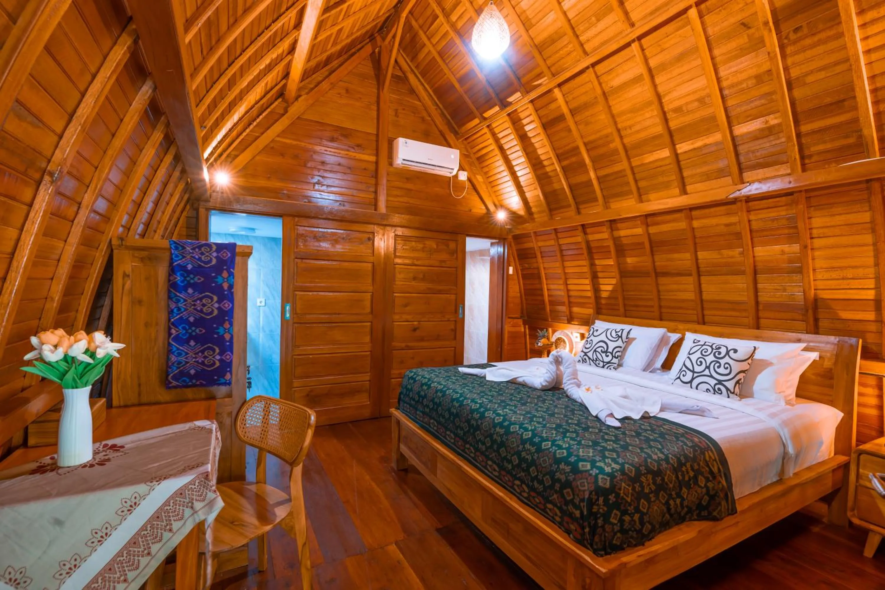 Bed in Villa Mayu Jasri