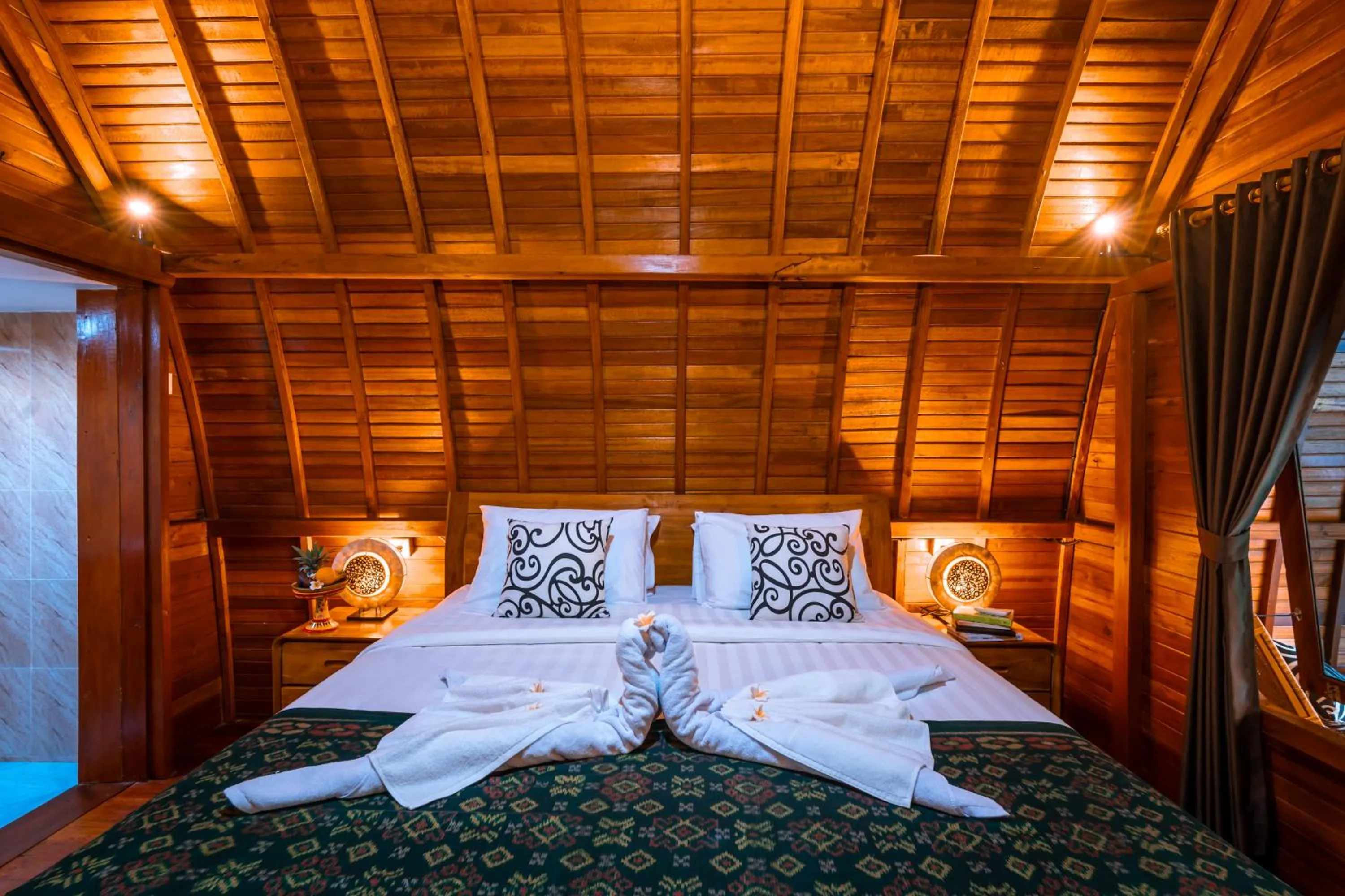 Bed in Villa Mayu Jasri
