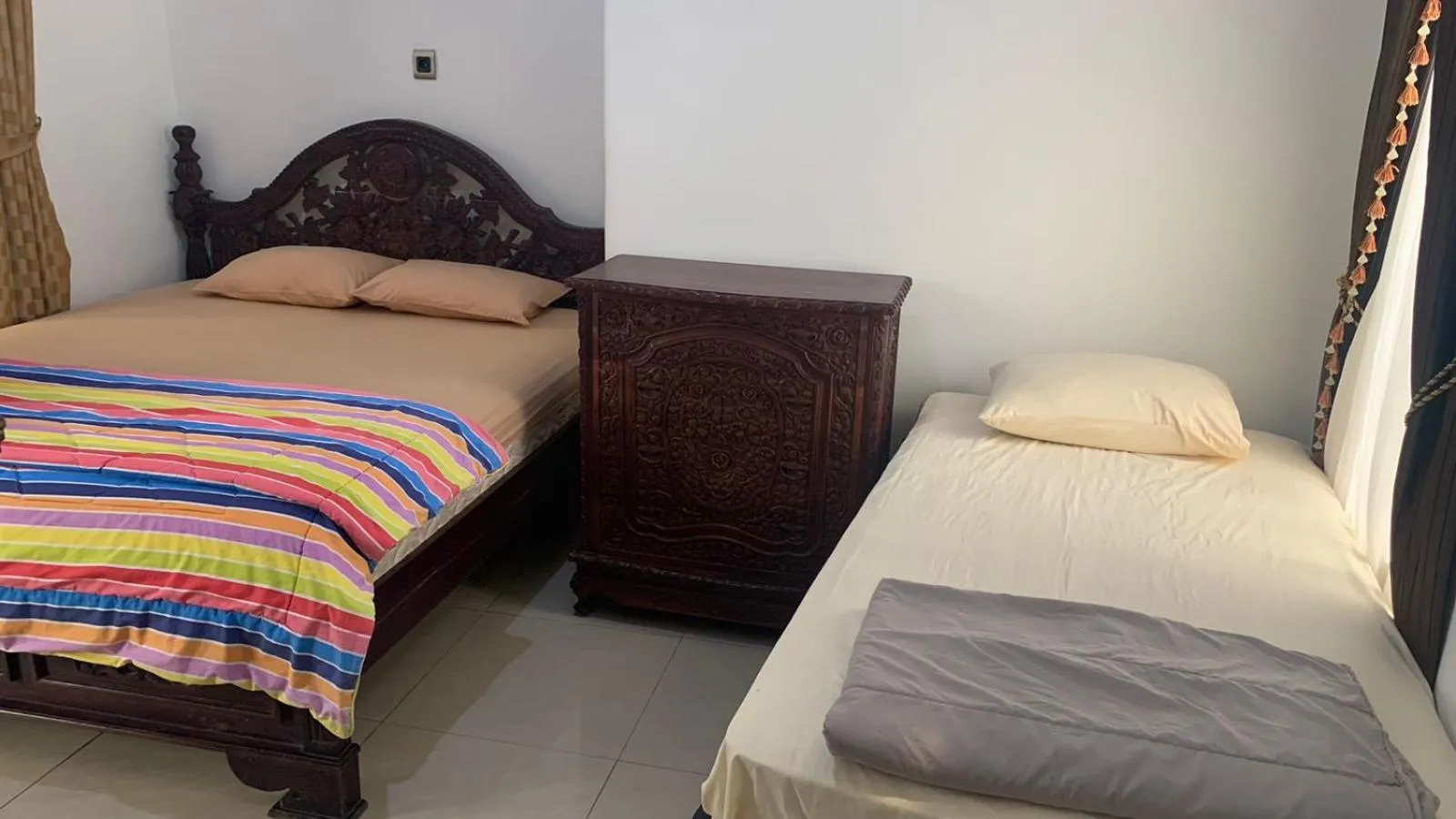 Bed in Hotel Cigadung Holiday syariah