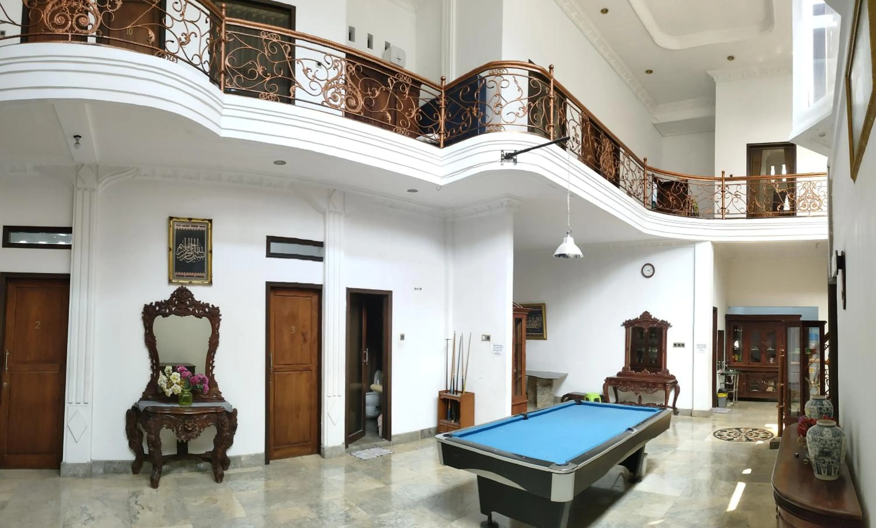 Billiard in Hotel Cigadung Holiday syariah