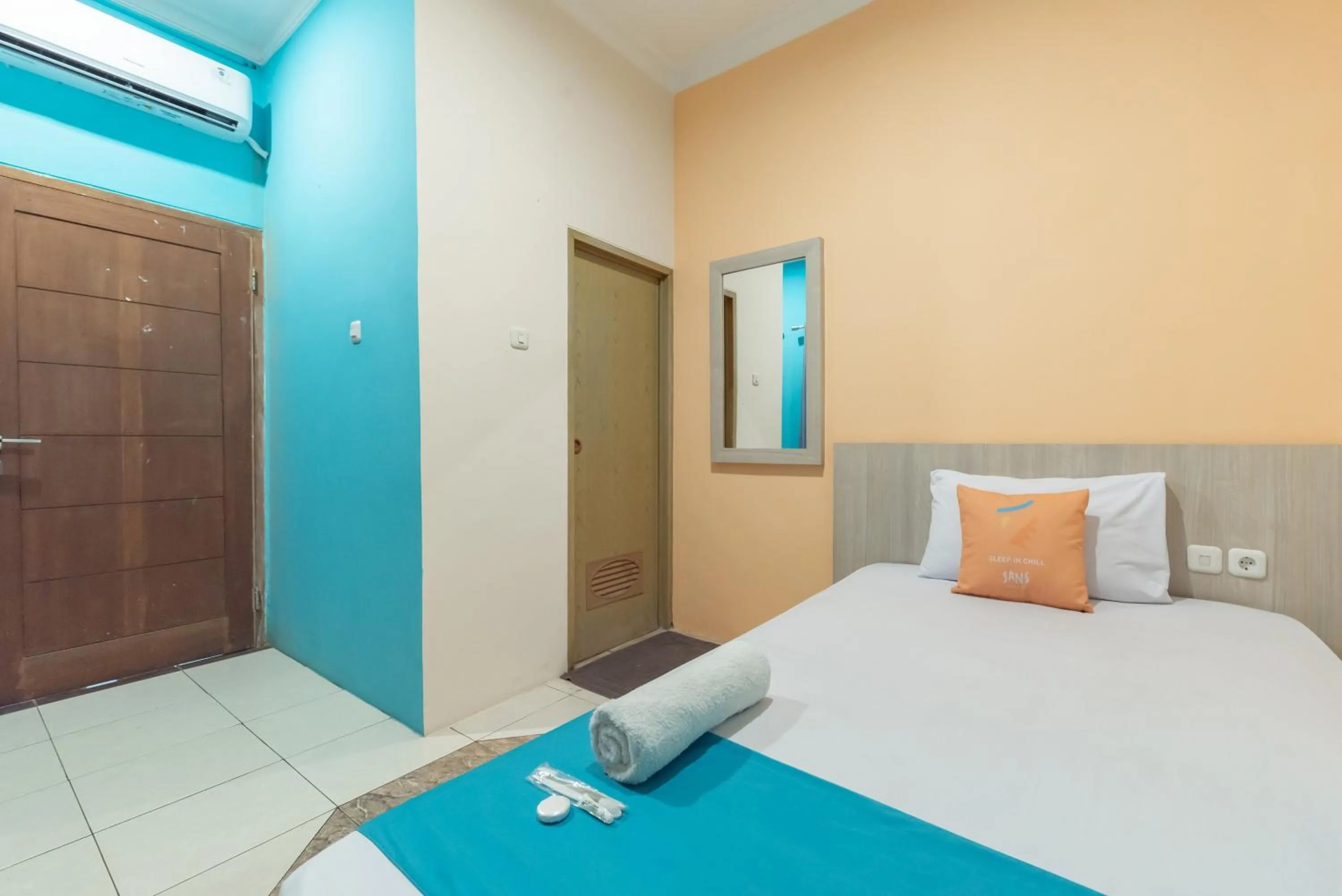 Bedroom, Bed in Sans Stay Skyland Pasteur Bandung