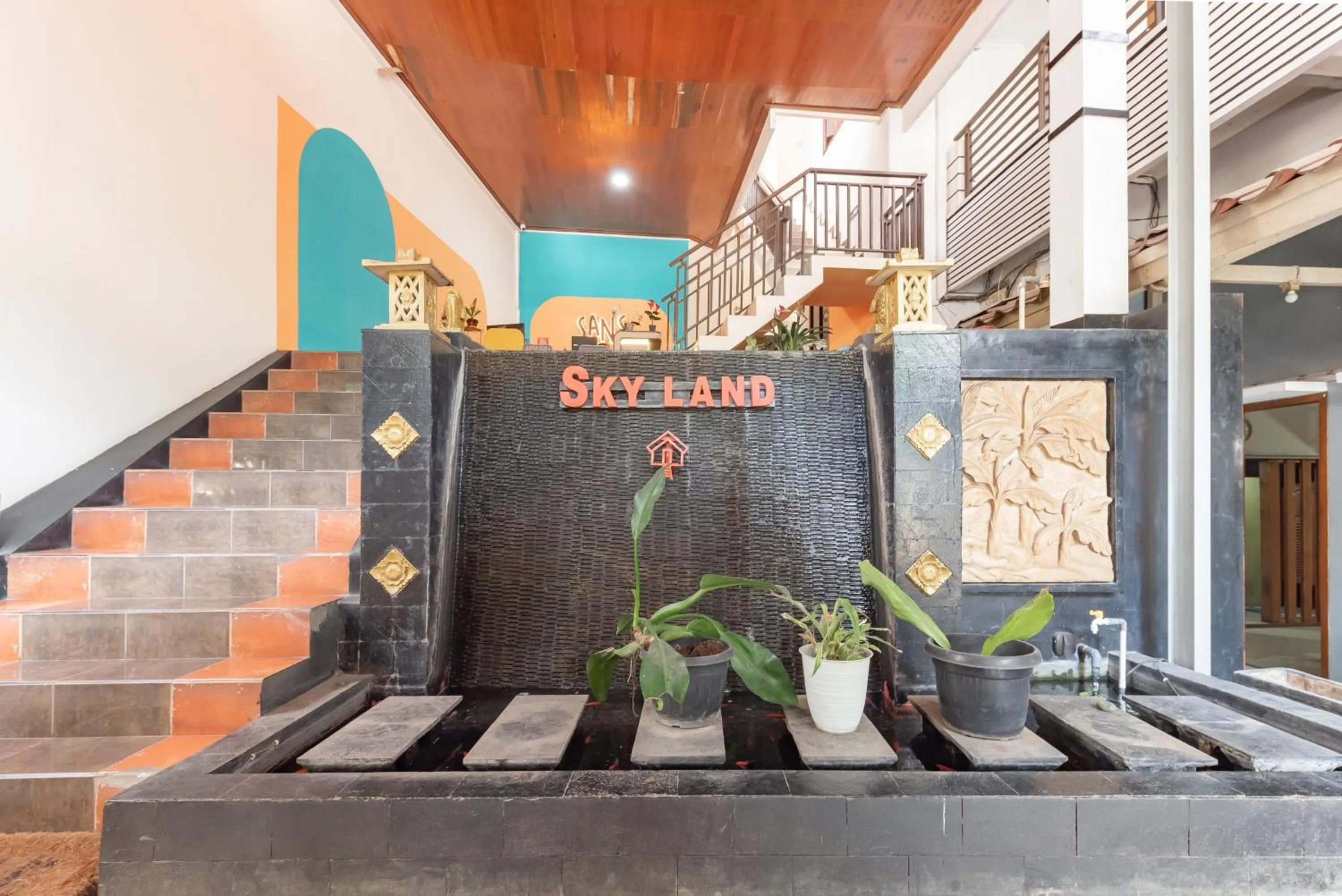 Property logo or sign in Sans Stay Skyland Pasteur Bandung