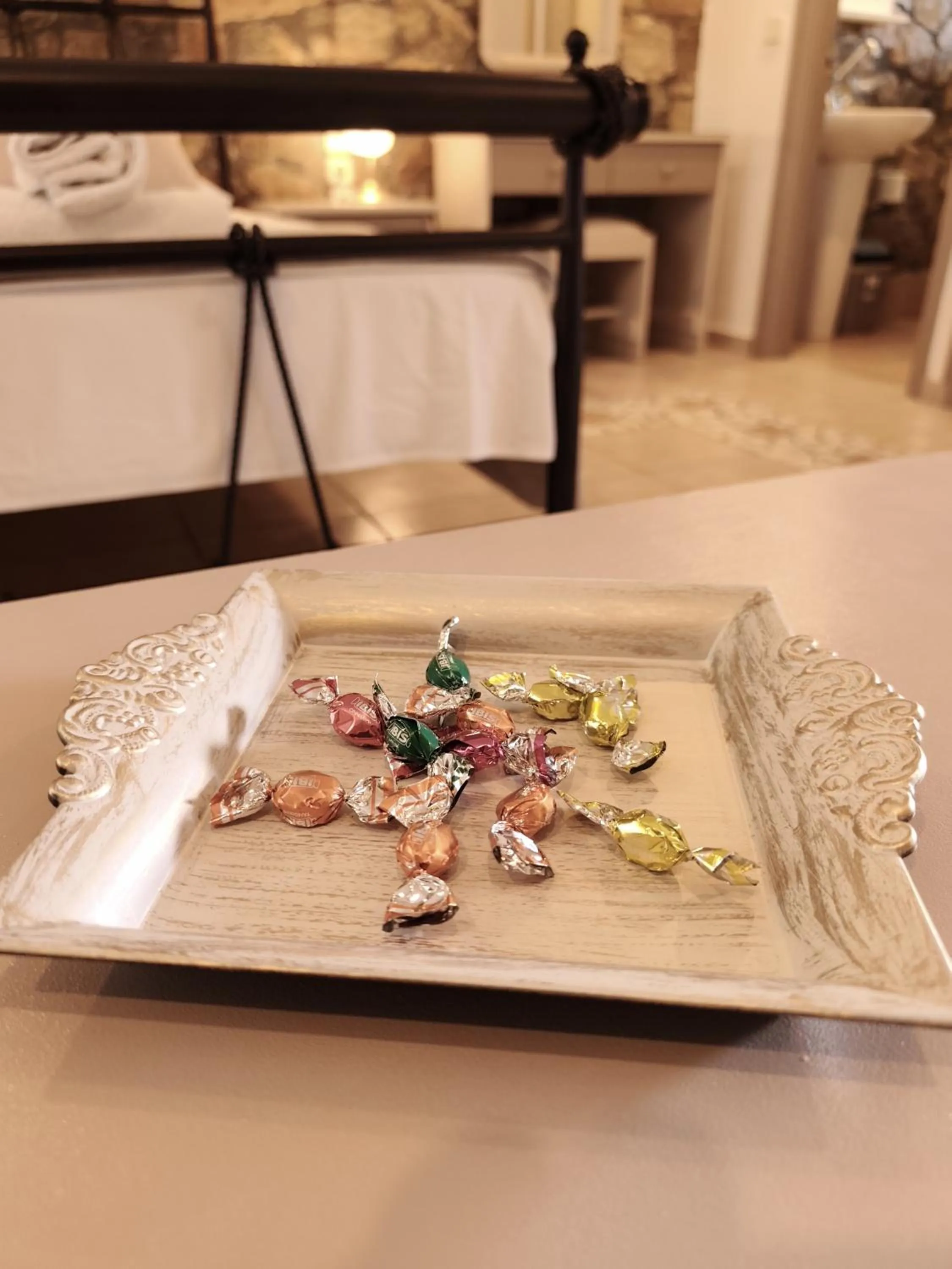 Decorative detail in Elia Village by Irida Iris Group