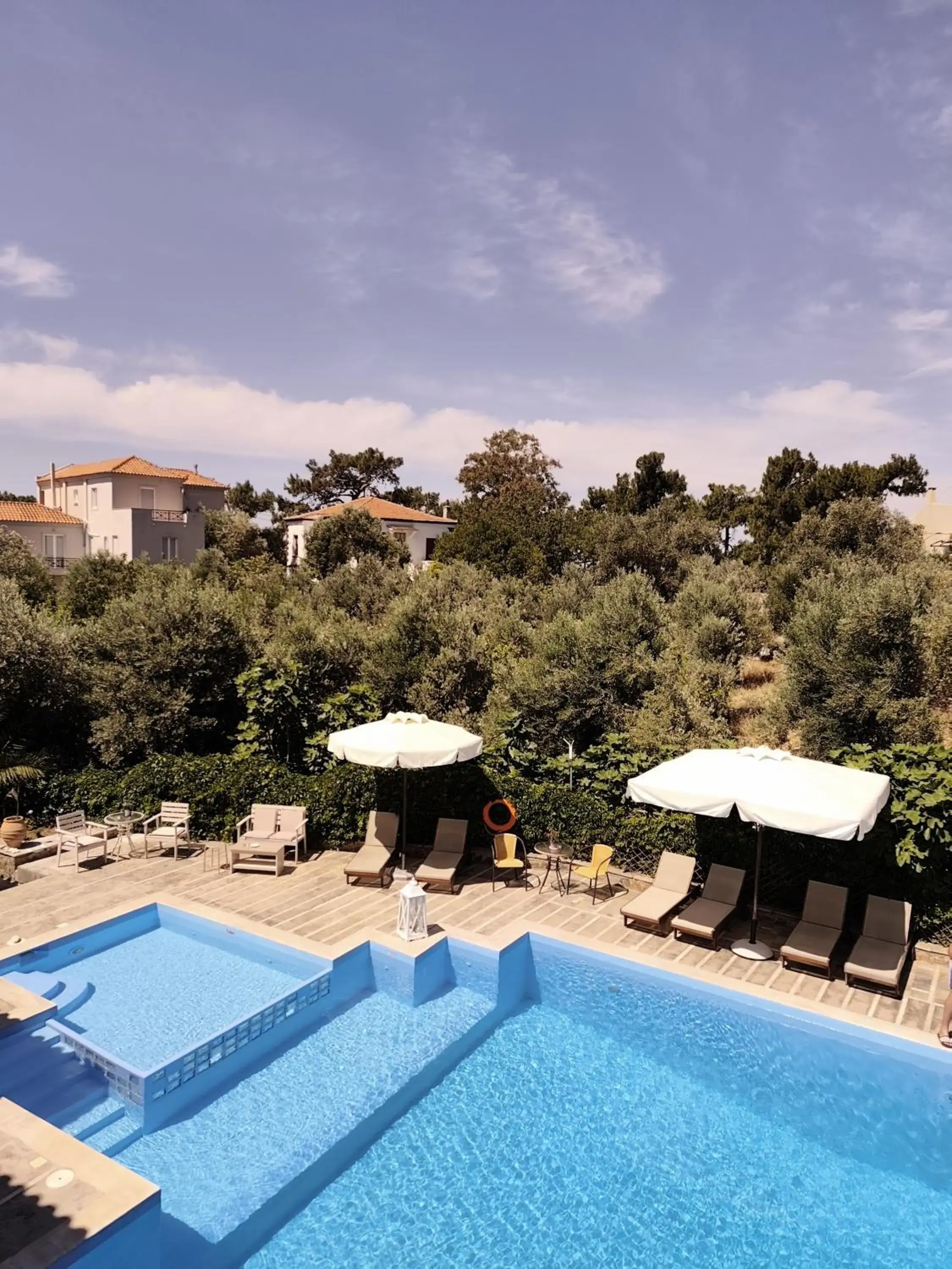 Junior Suite with Pool View in Elia Village by Irida Iris Group Junior Suite with Pool View in Elia Village by Irida Iris Group