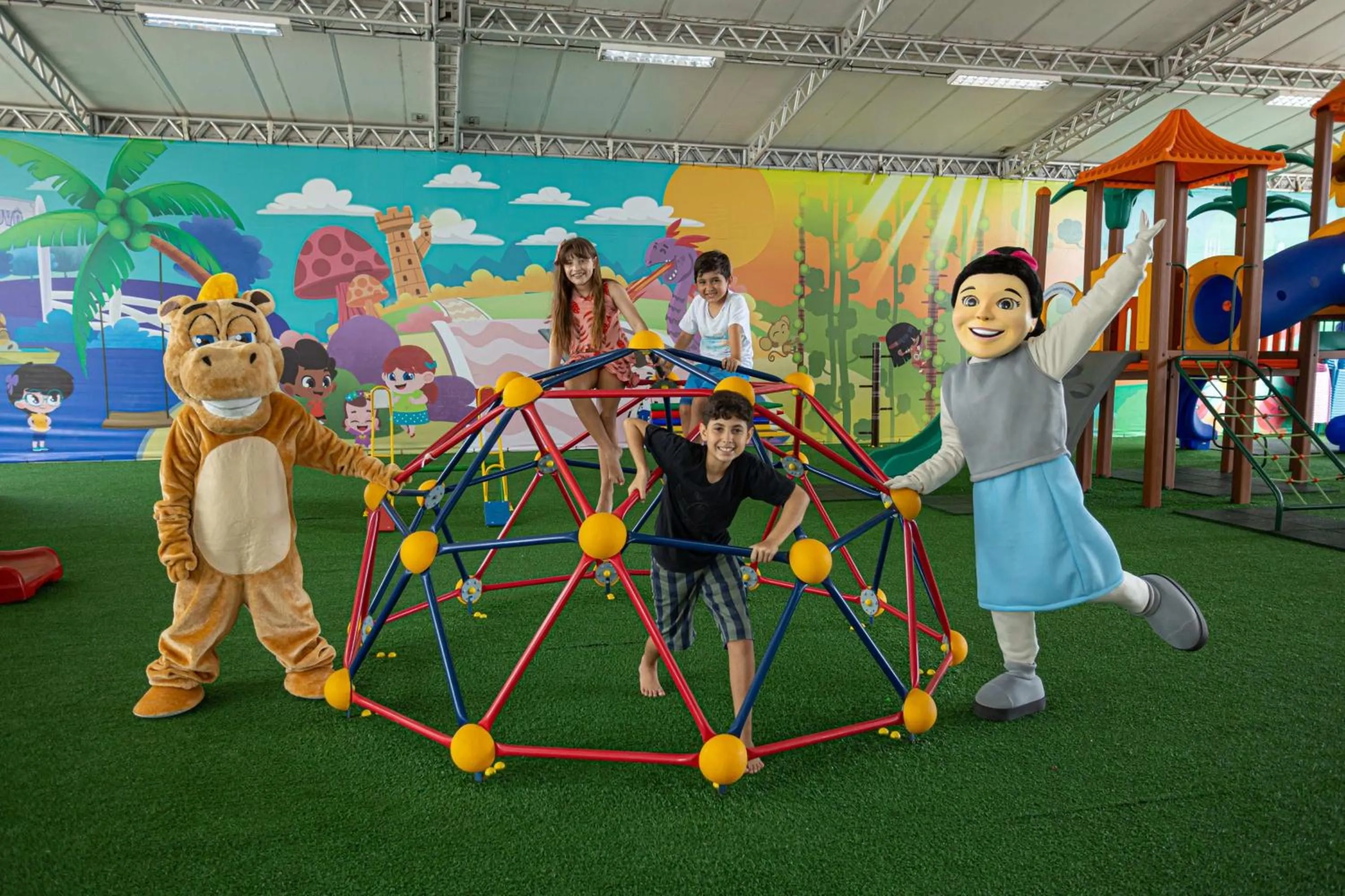 Children play ground in Praiamar Natal Hotel & Convention