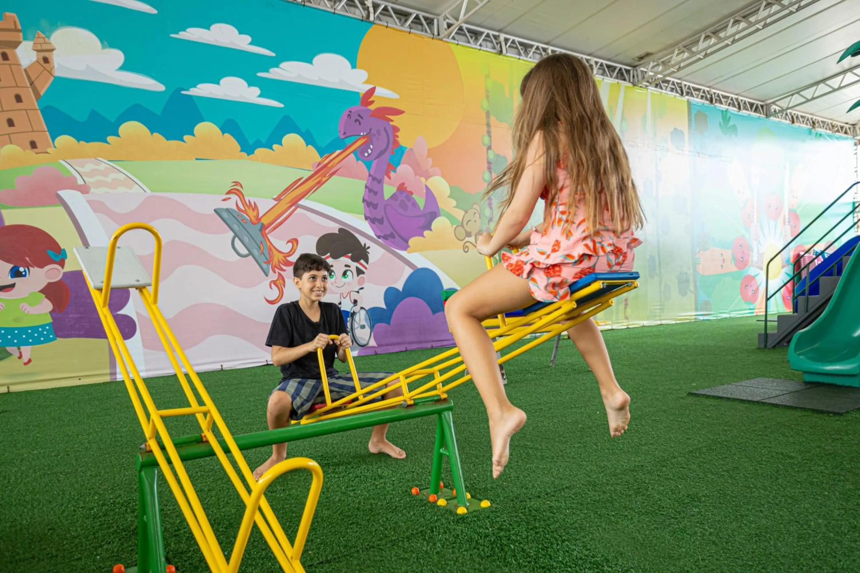Children play ground in Praiamar Natal Hotel & Convention
