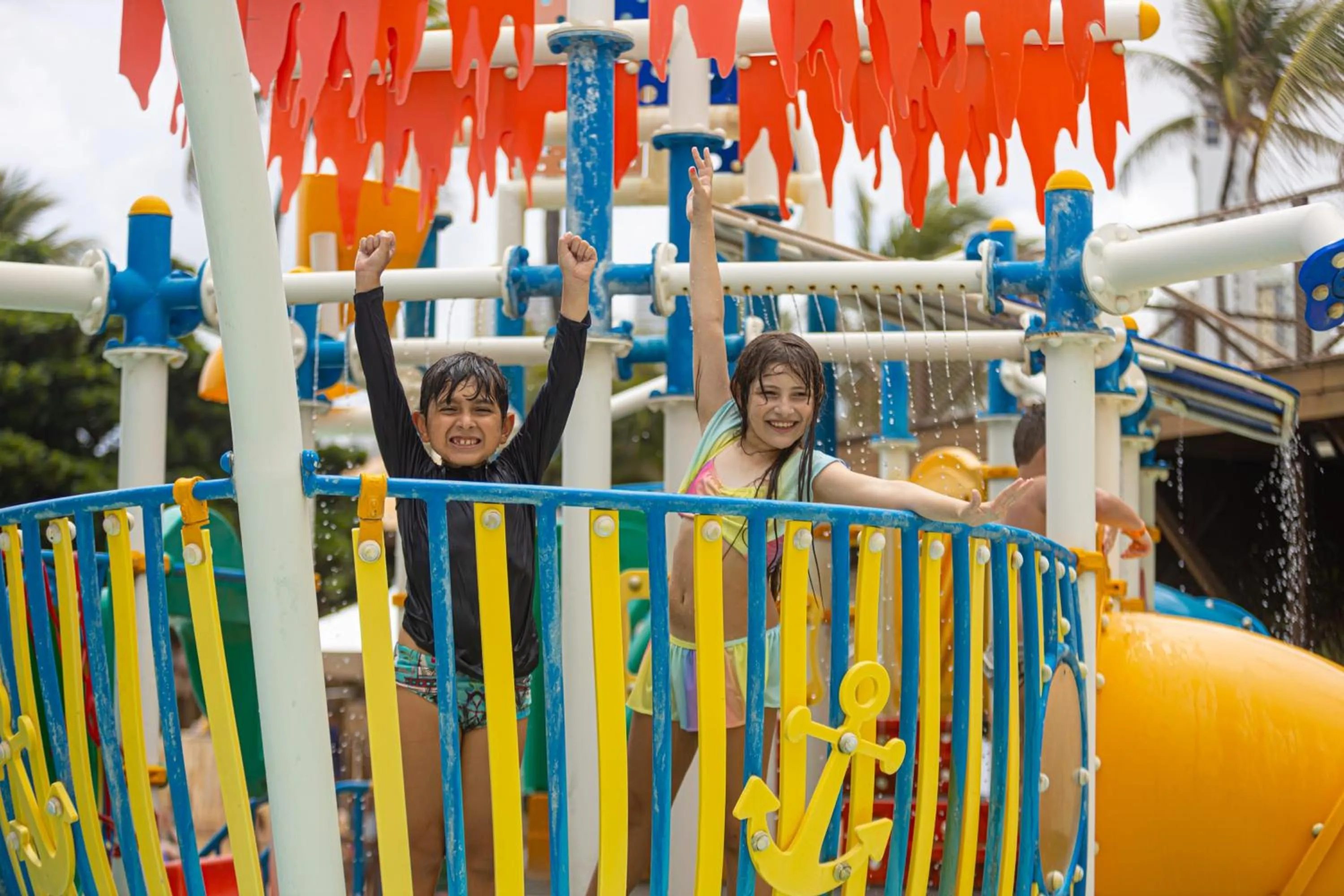 Aqua park in Praiamar Natal Hotel & Convention