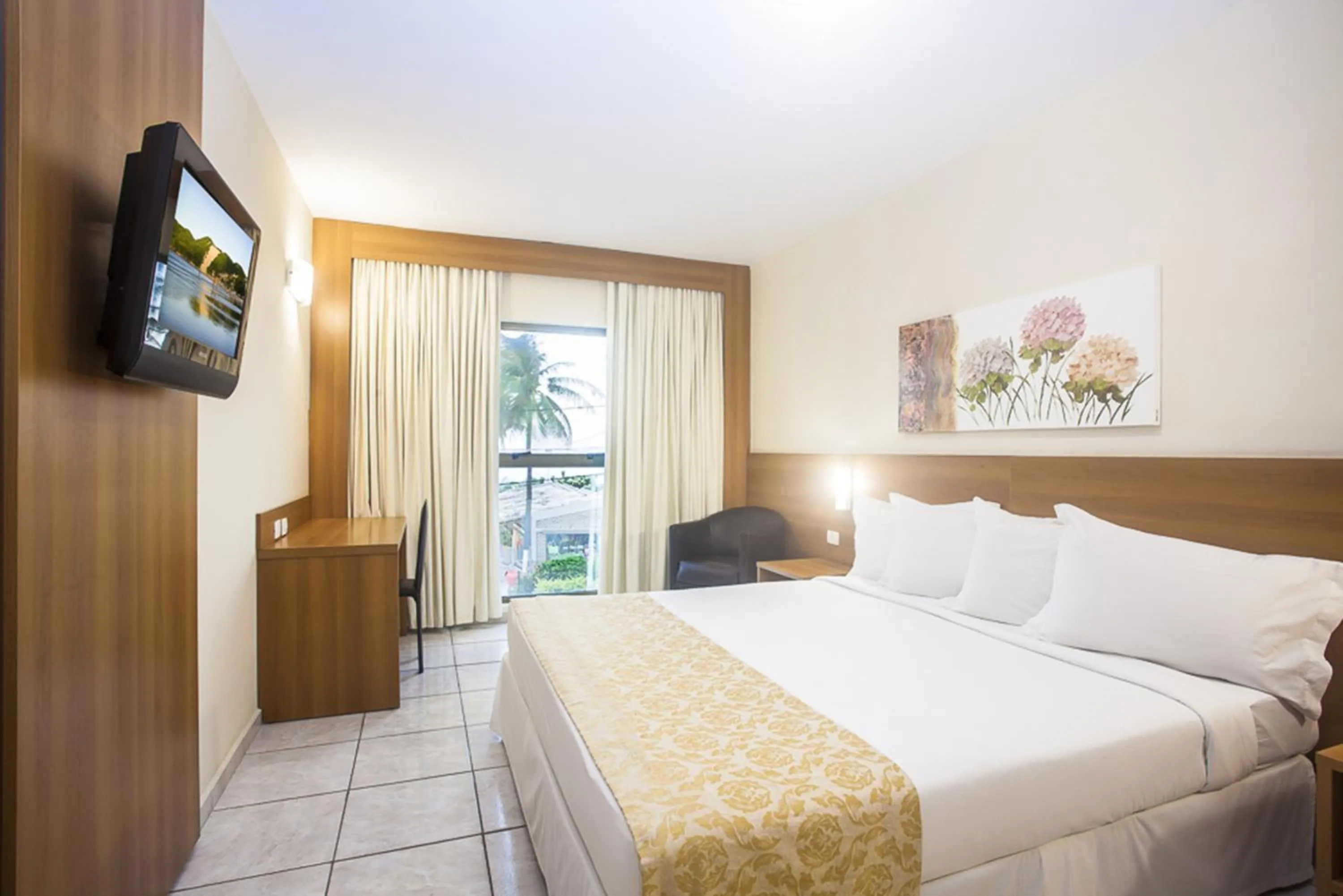 Bedroom, Bed in Praiamar Natal Hotel & Convention