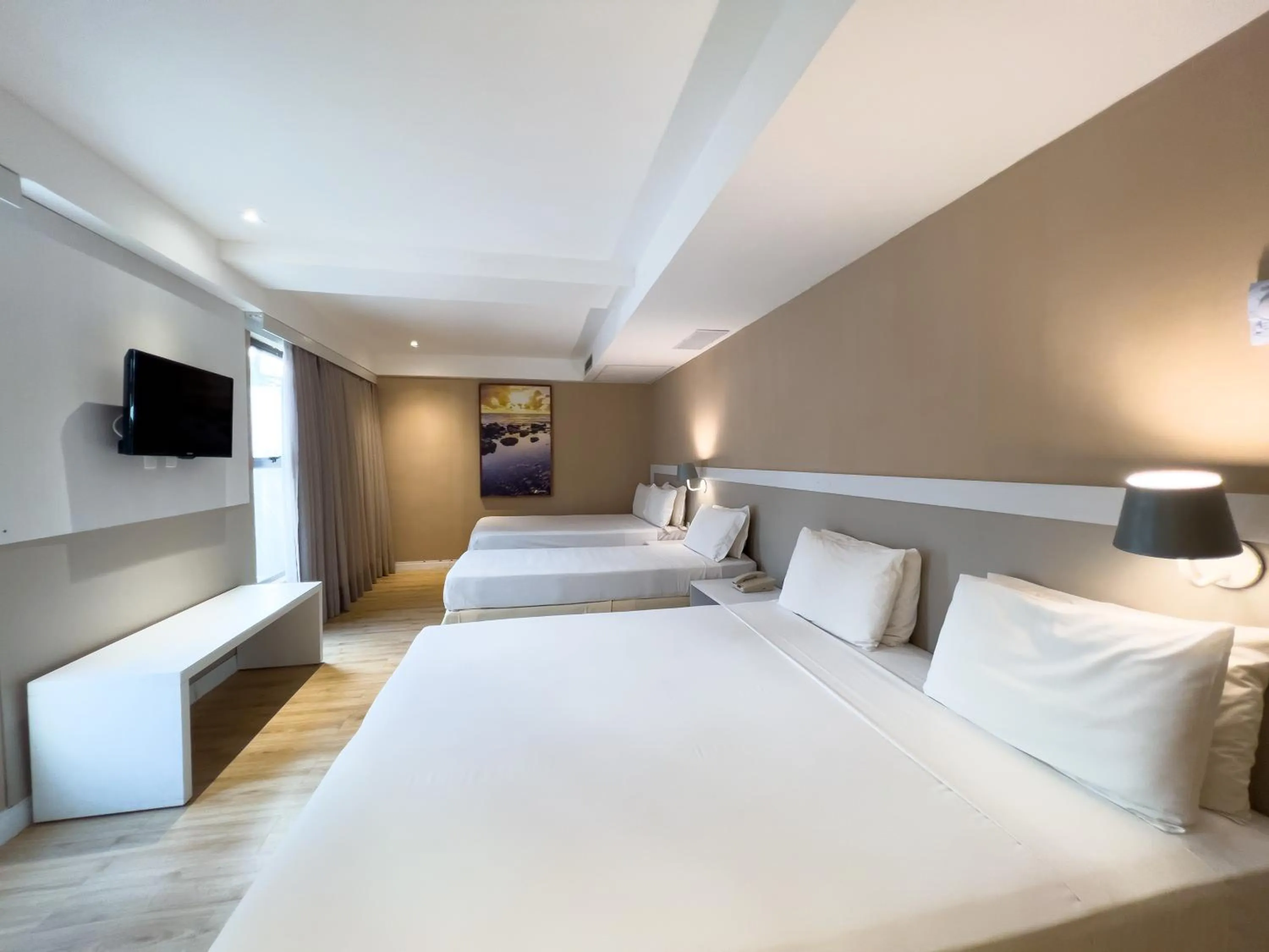 Bedroom, Bed in Praiamar Natal Hotel & Convention