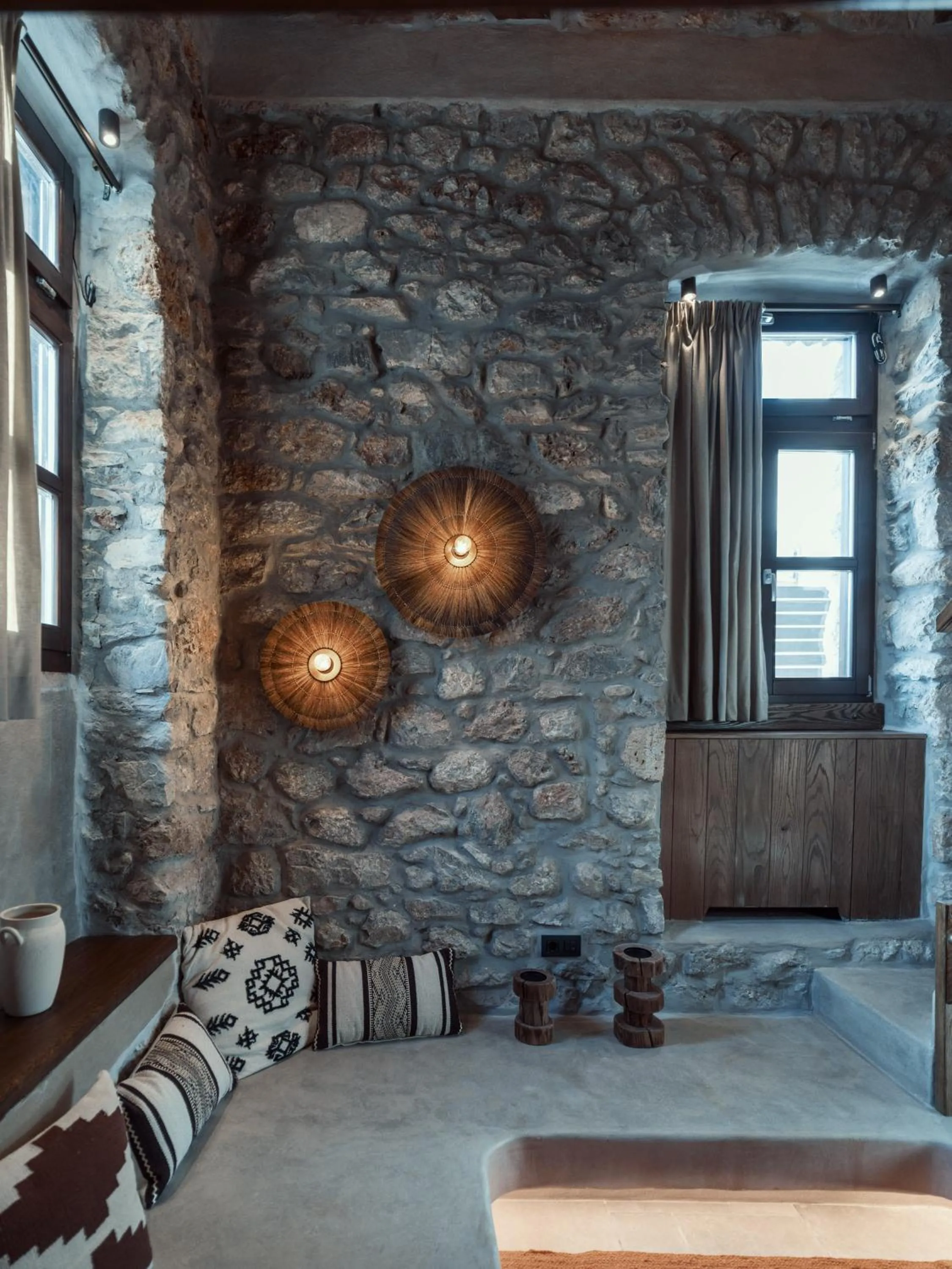 Living room, Bed in KaSeas Boutique Hotel