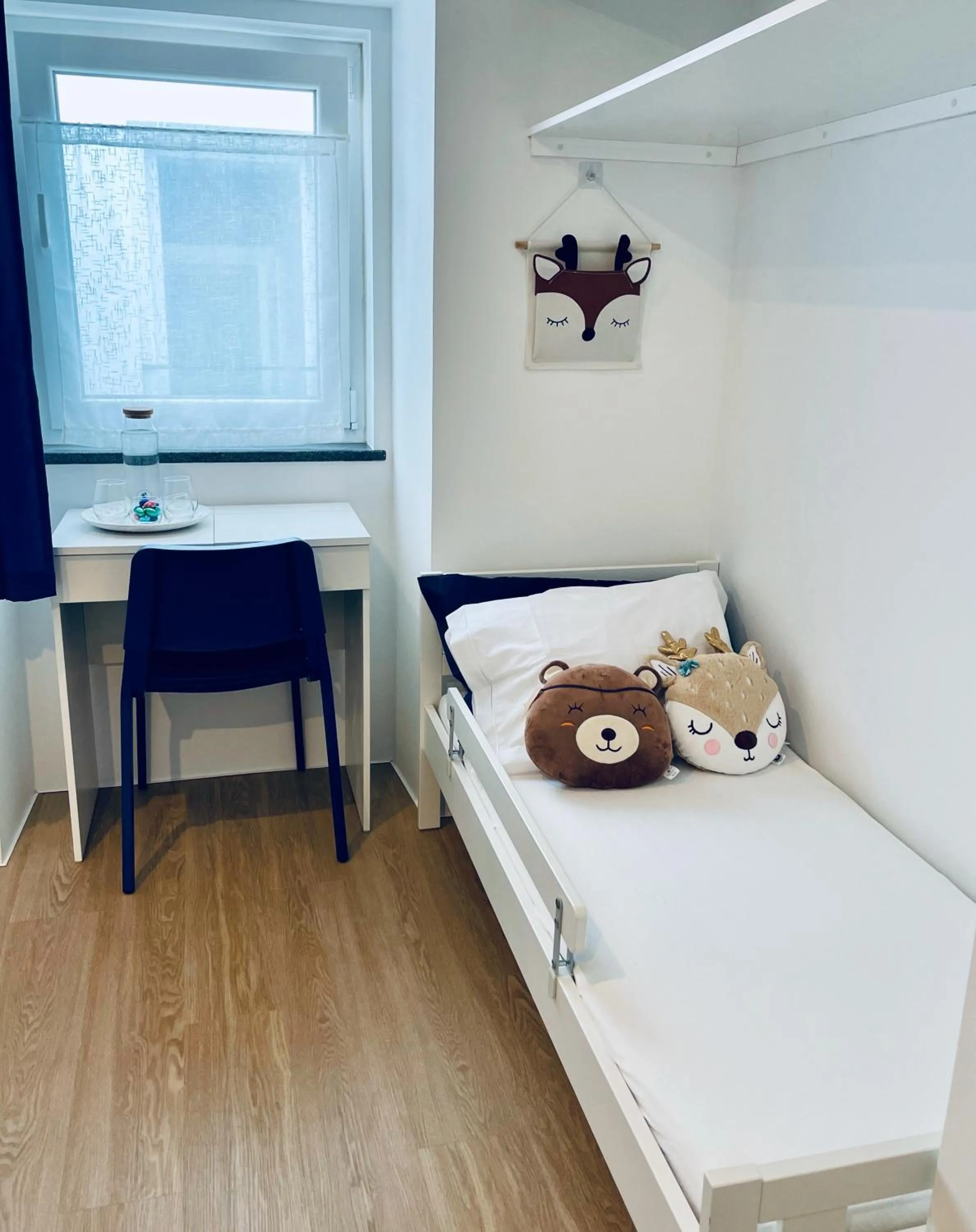 Bedroom, Bed in Partenope Hostel and Suites