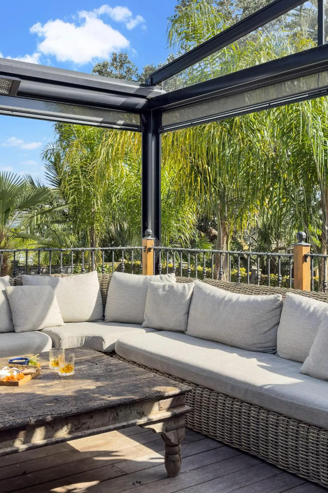 Balcony/Terrace in Freemans Bay Home by Urban Rest
