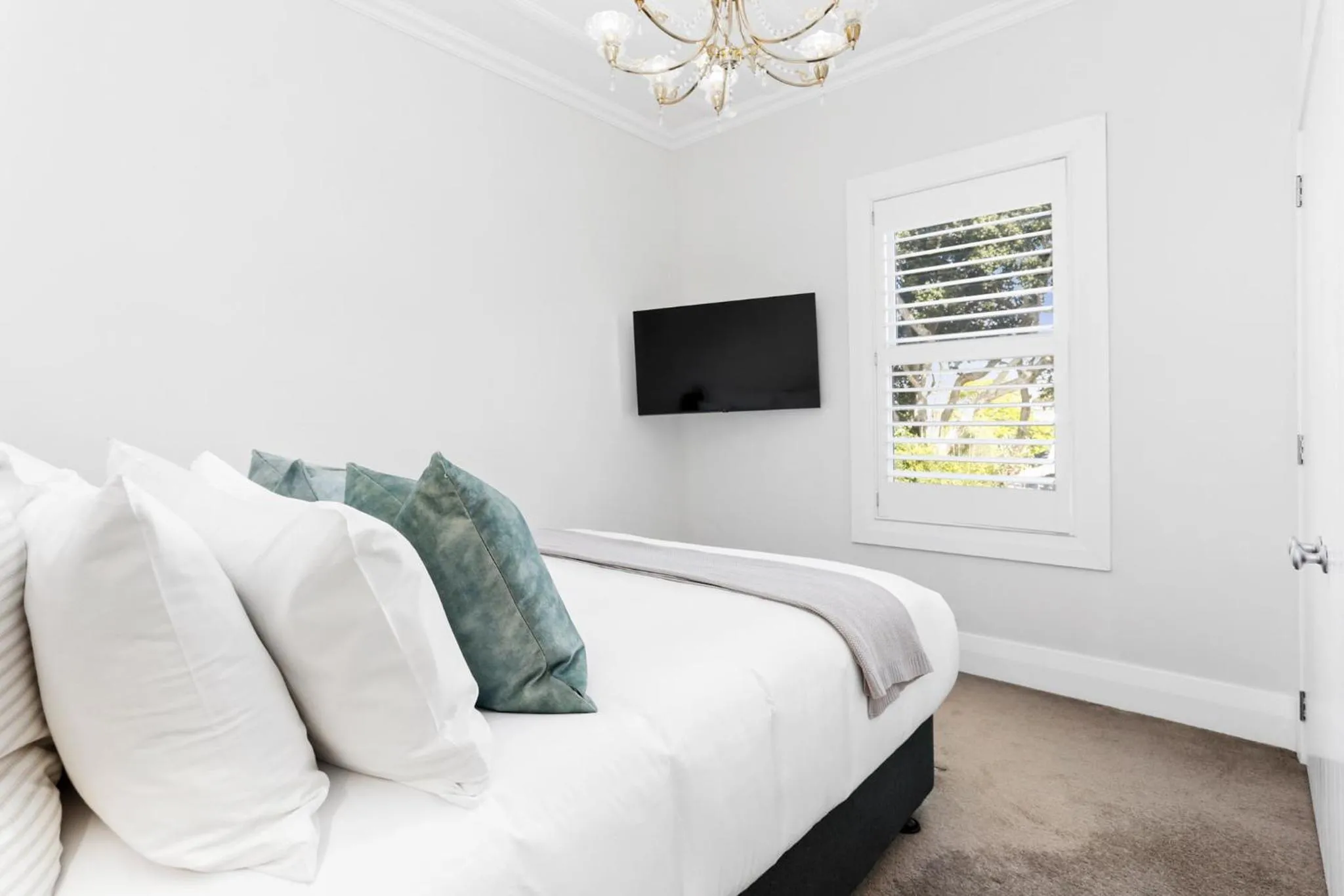 Bed in Freemans Bay Home by Urban Rest
