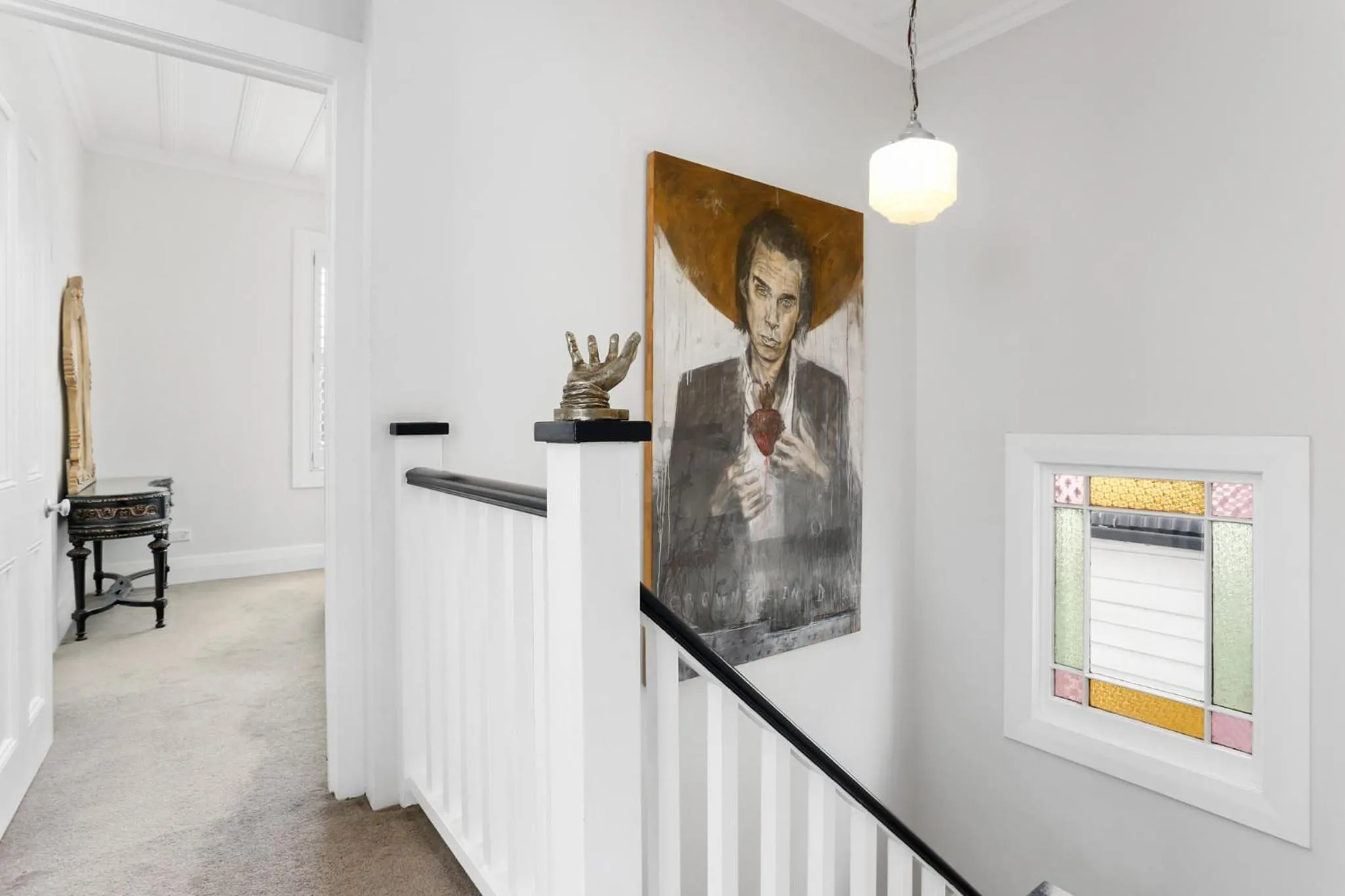 Decorative detail in Freemans Bay Home by Urban Rest