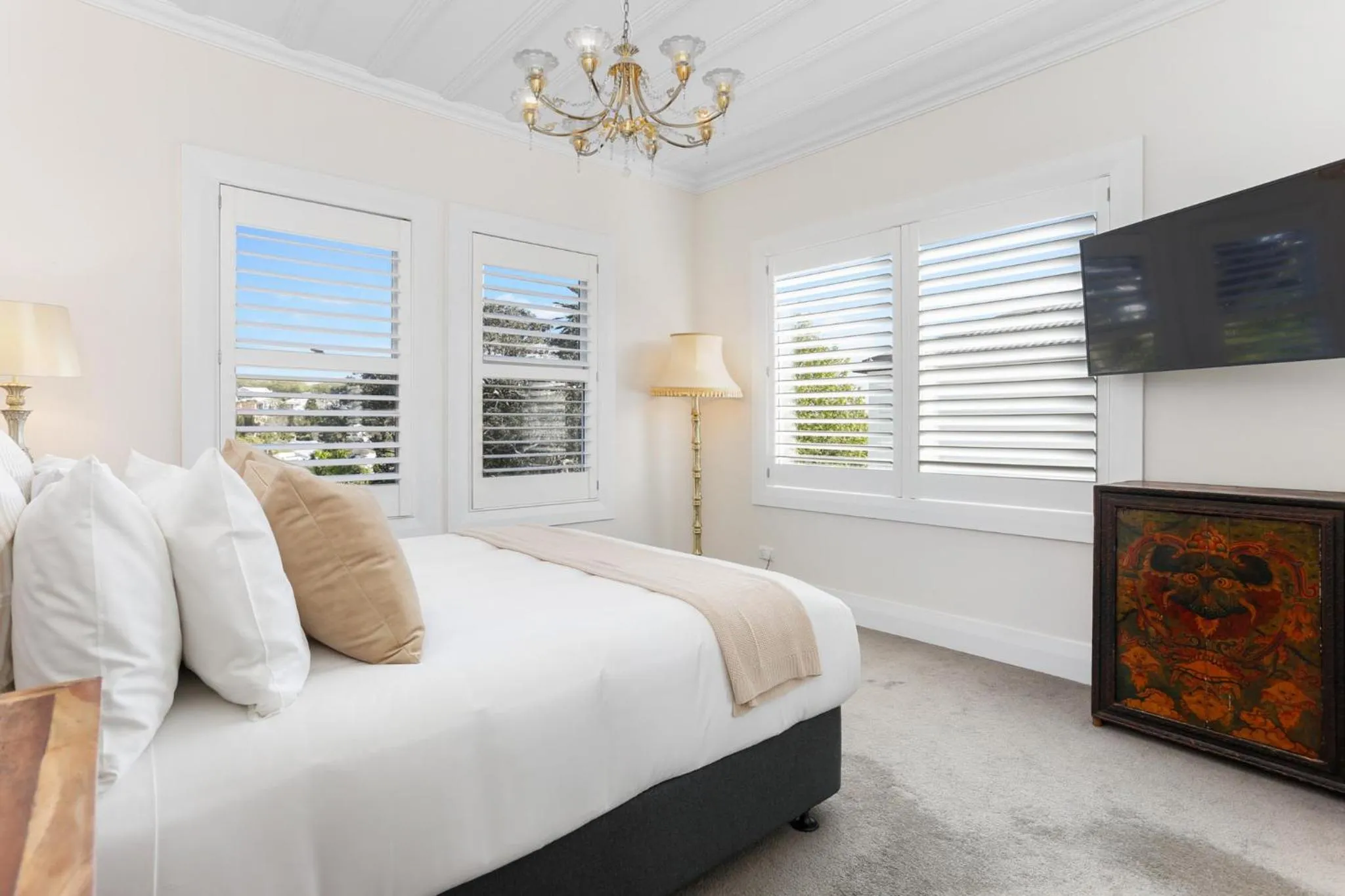 Bed in Freemans Bay Home by Urban Rest