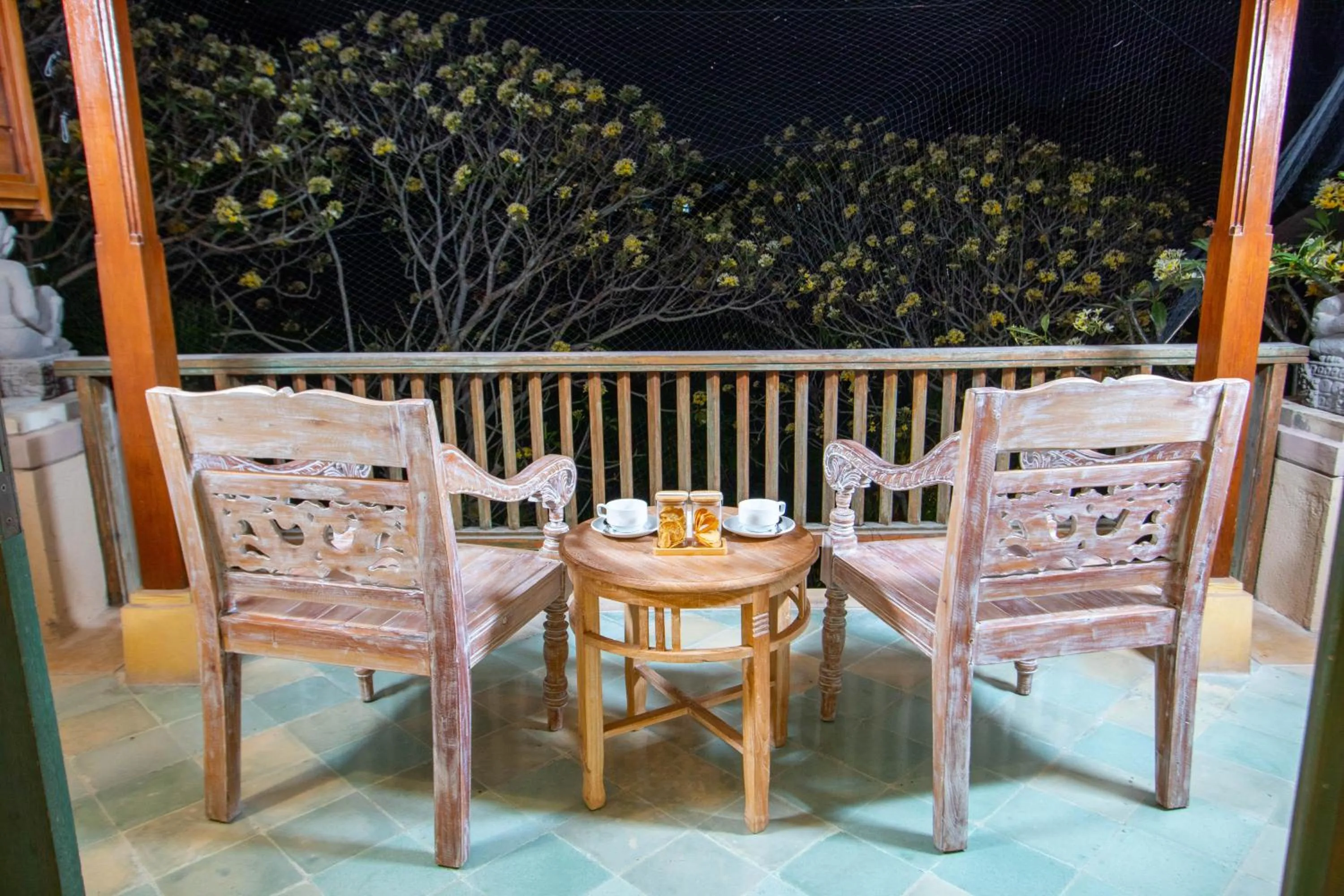 Balcony/Terrace in Alam Puri Art Museum and Villas