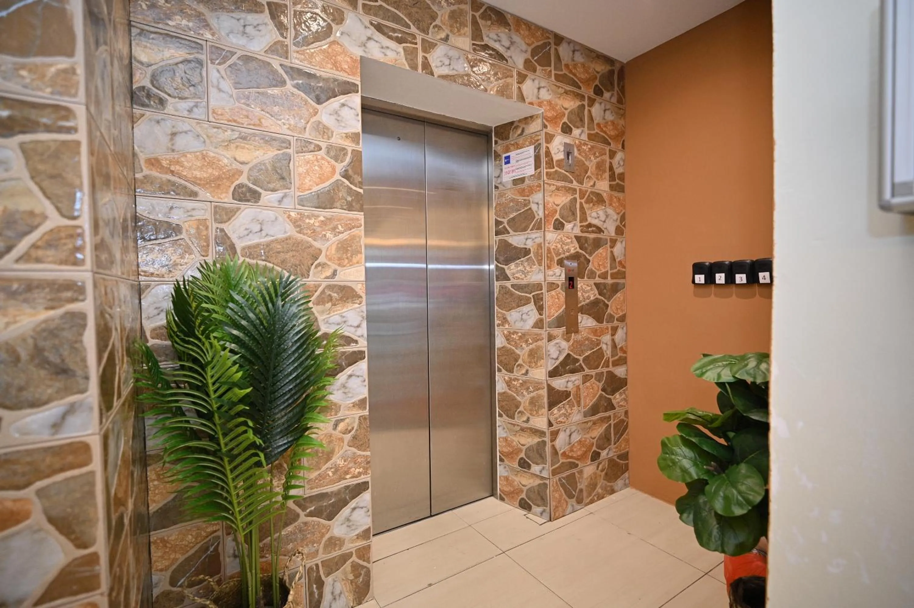 elevator in Swing & Pillows - My Home Hotel Wangsa Maju