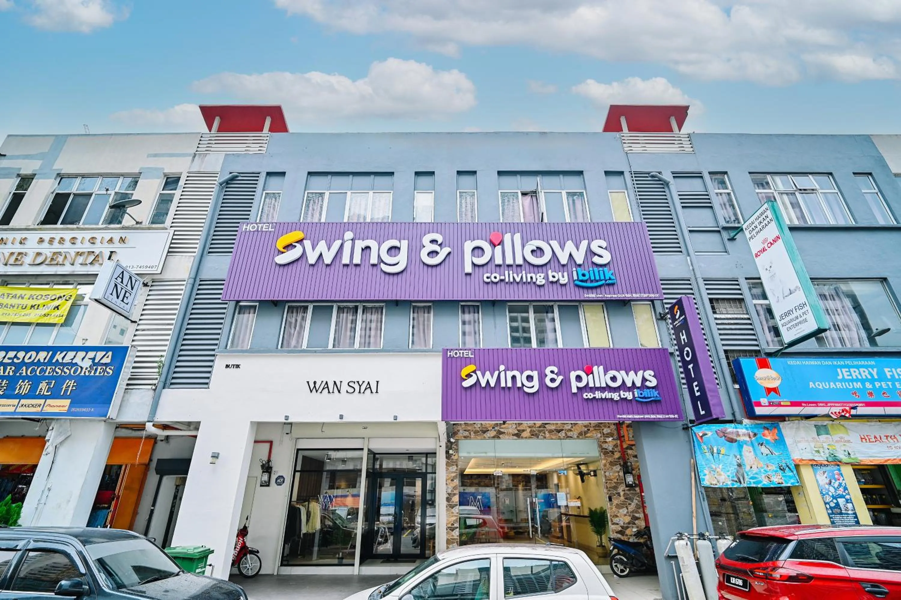 Property building in Swing & Pillows - My Home Hotel Wangsa Maju