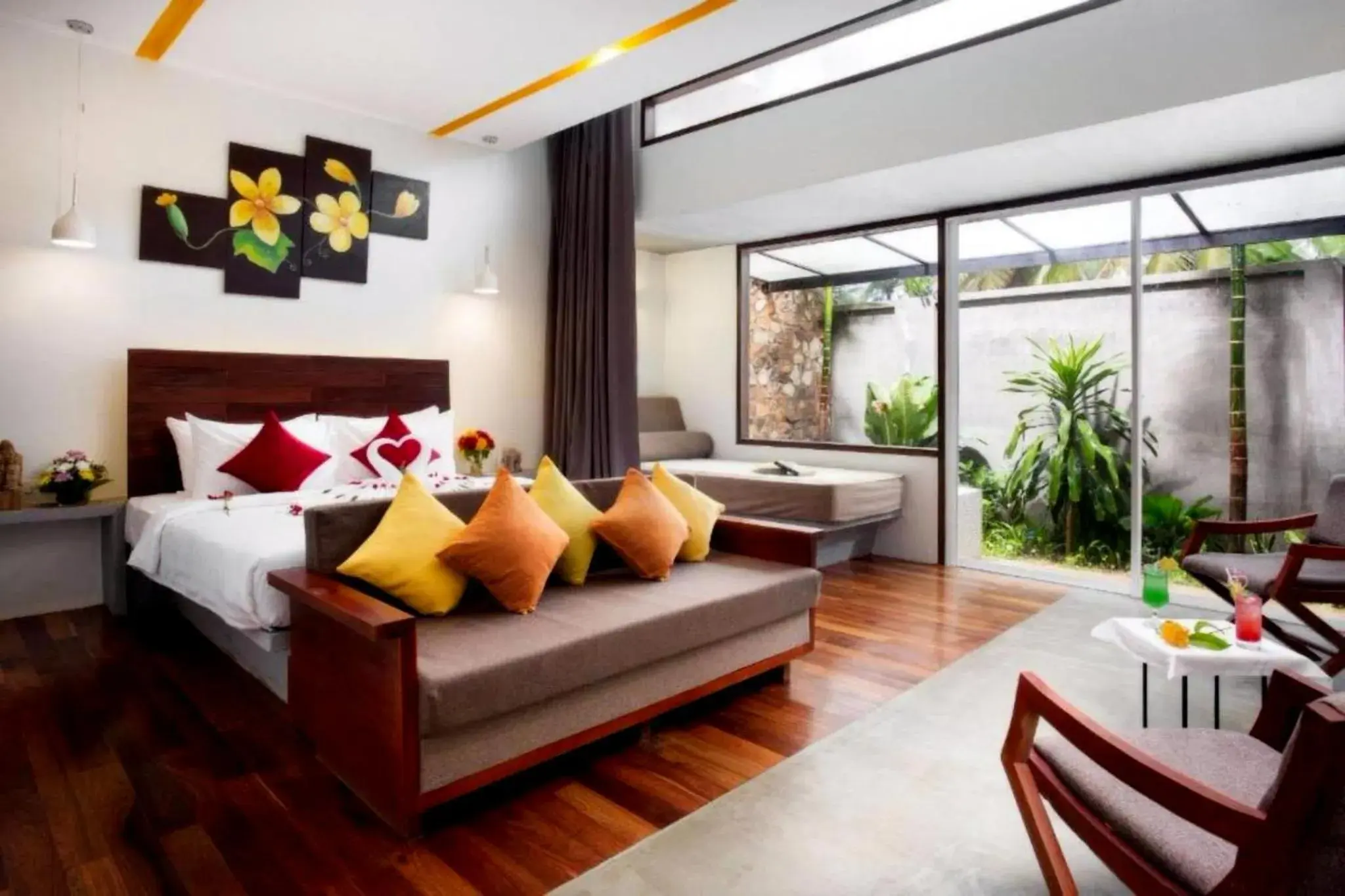 Bed in The Calm Oasis Bed in The Calm Oasis