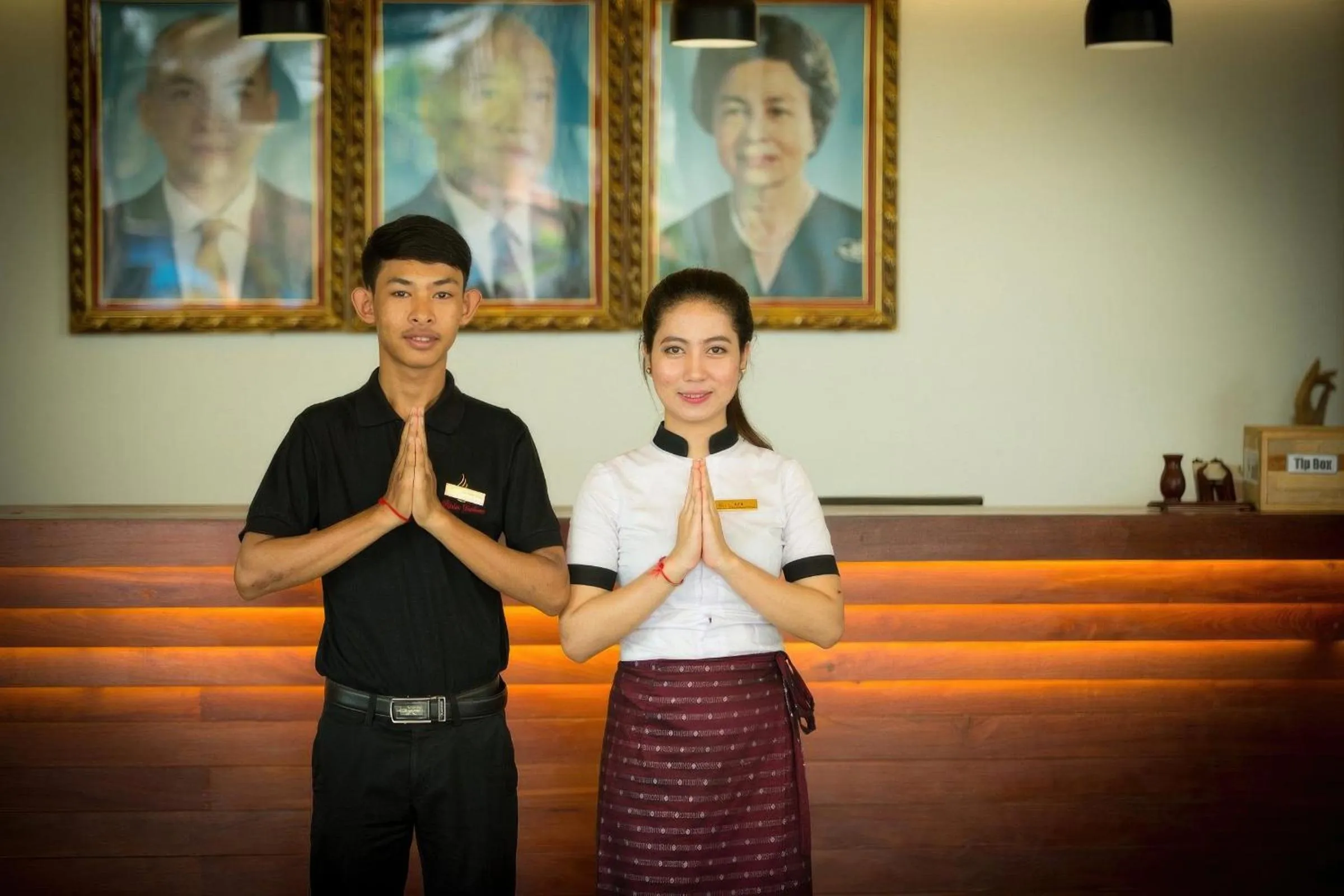 Staff in The Calm Oasis