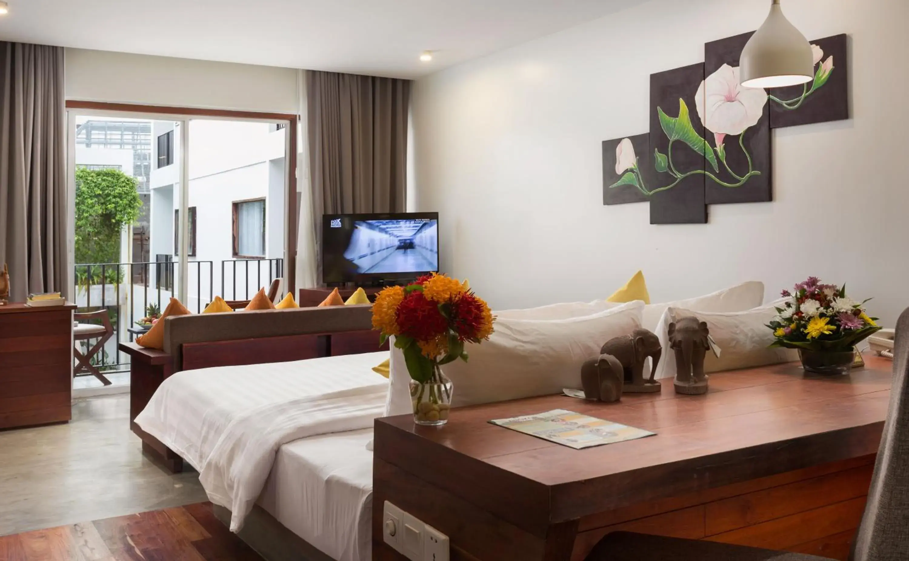 Bed in The Calm Oasis Bed in The Calm Oasis