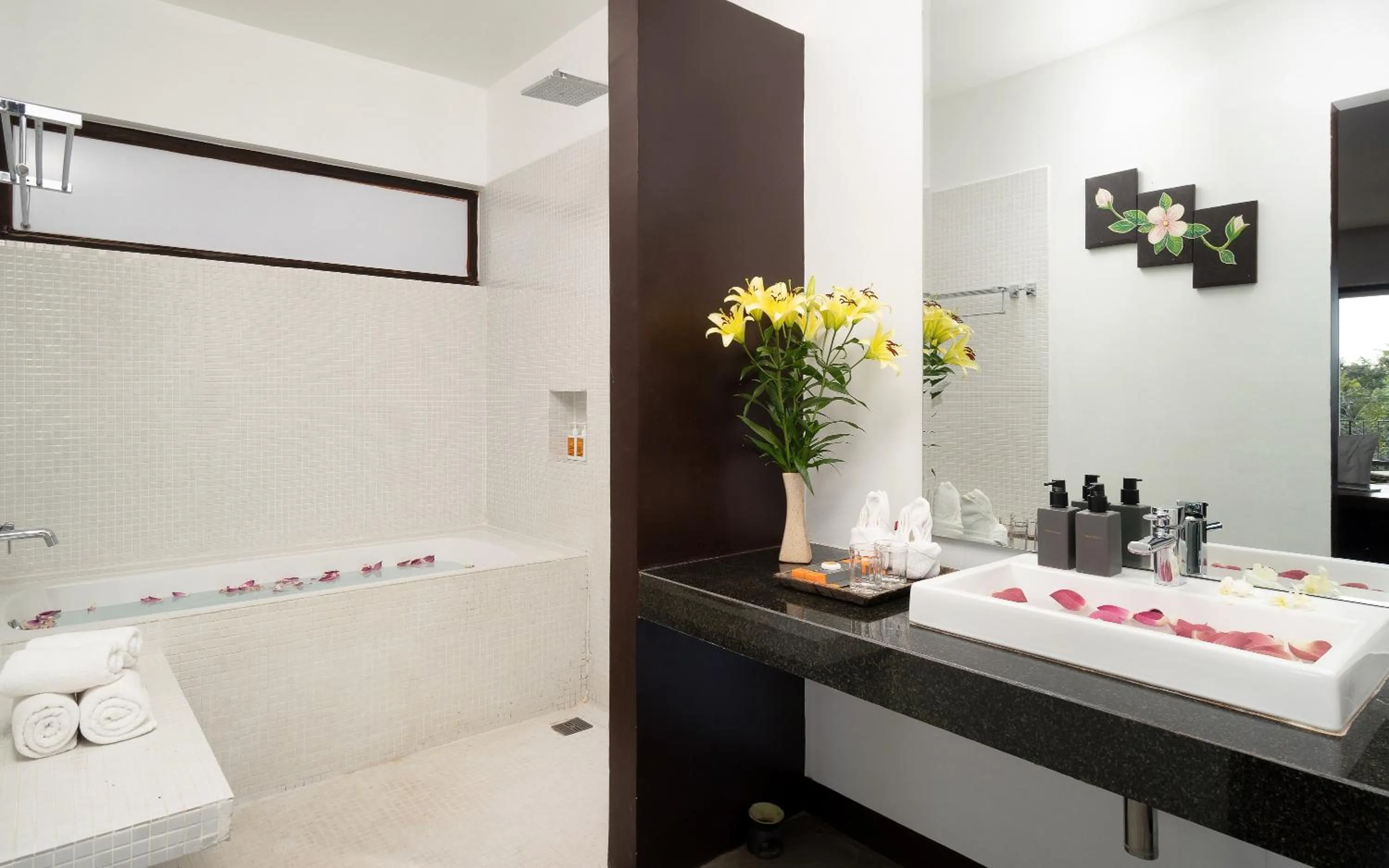 Shower in The Calm Oasis