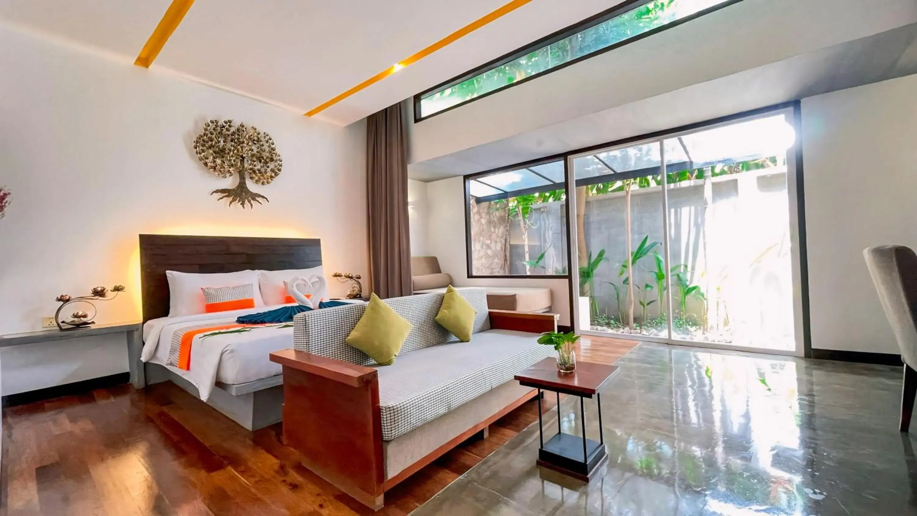 Bed in The Calm Oasis Bed in The Calm Oasis