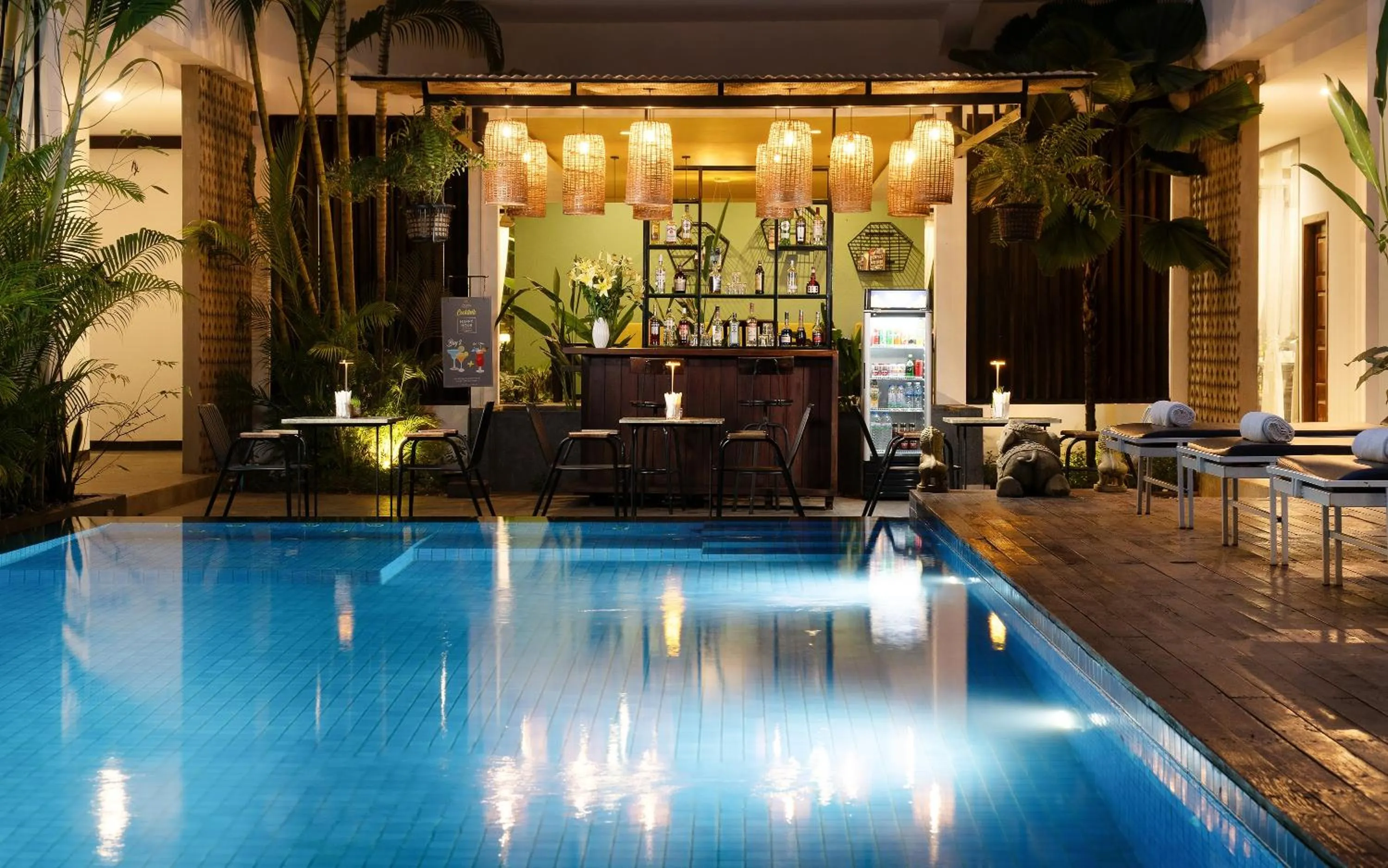 Lounge or bar in The Calm Oasis