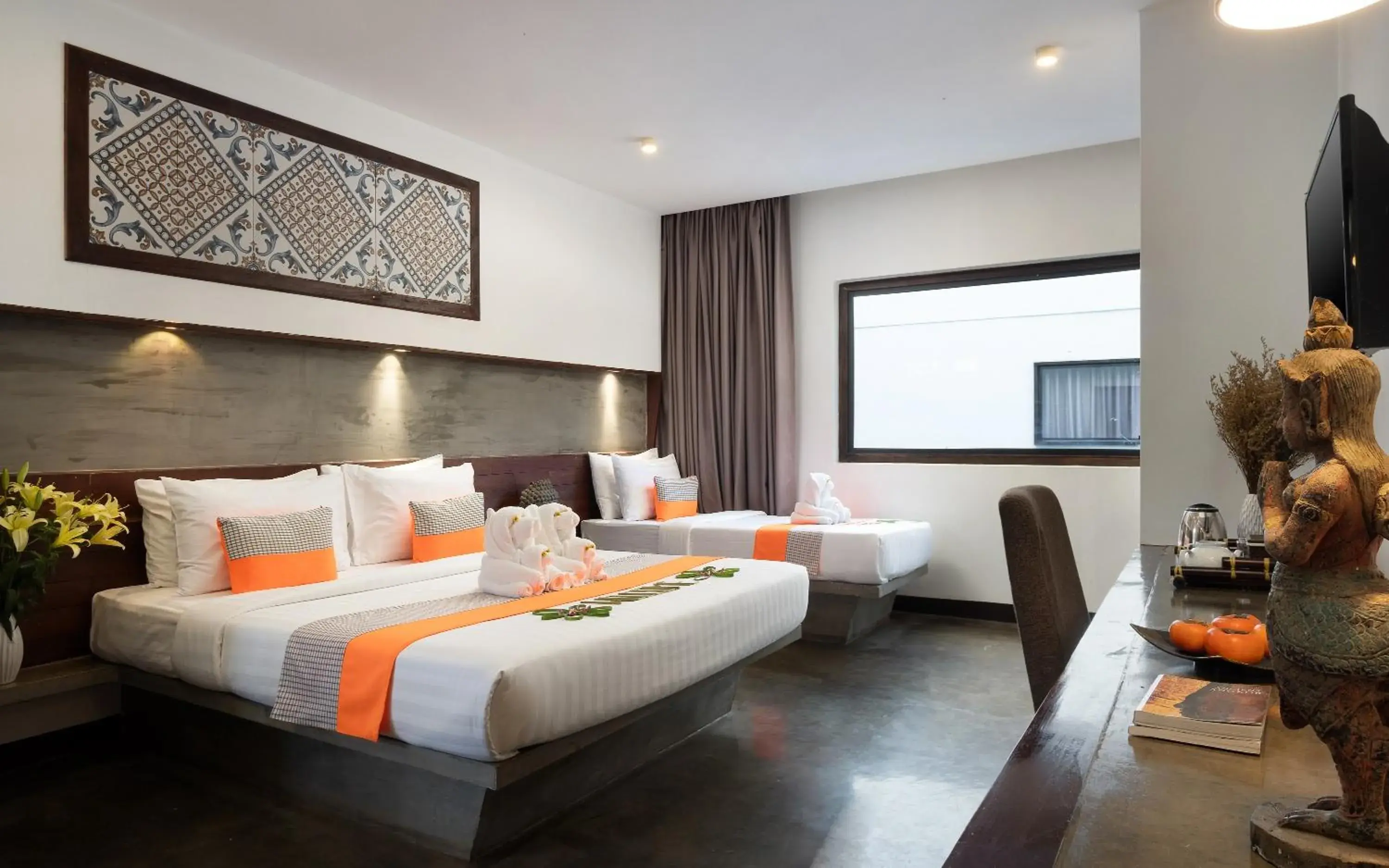 Bed in The Calm Oasis Bed in The Calm Oasis