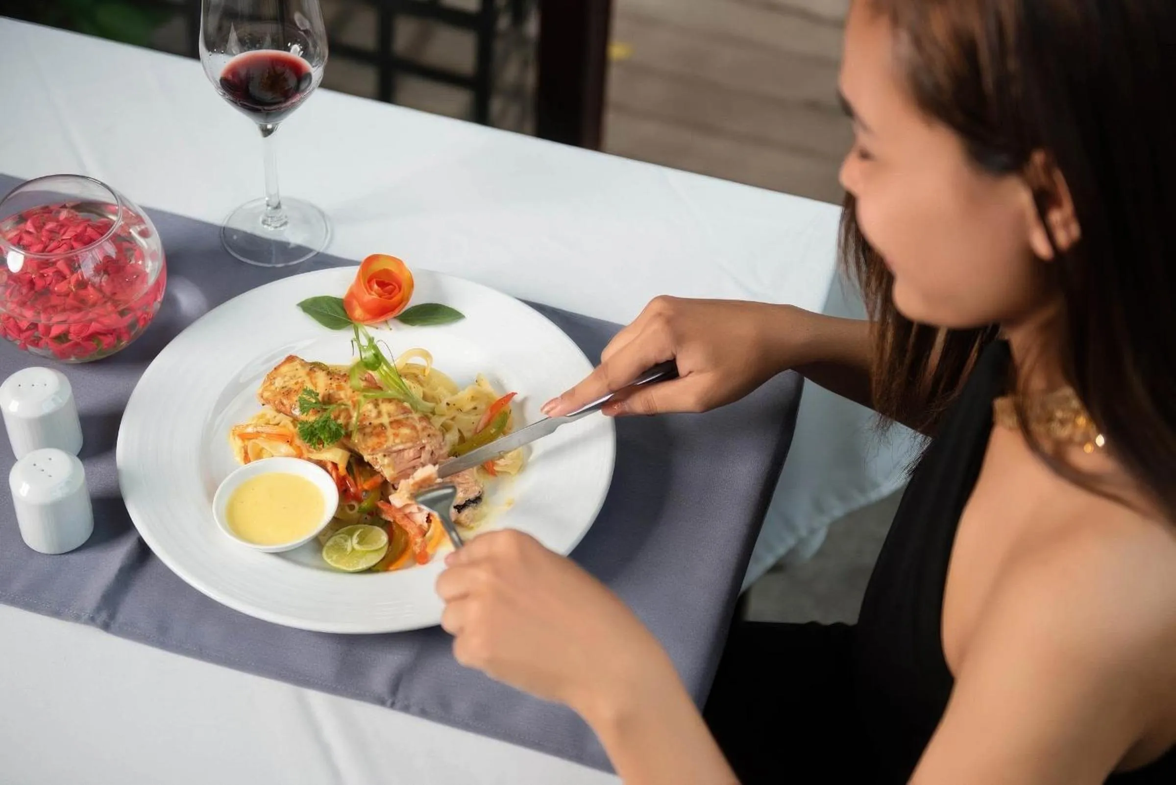 Food in The Calm Oasis