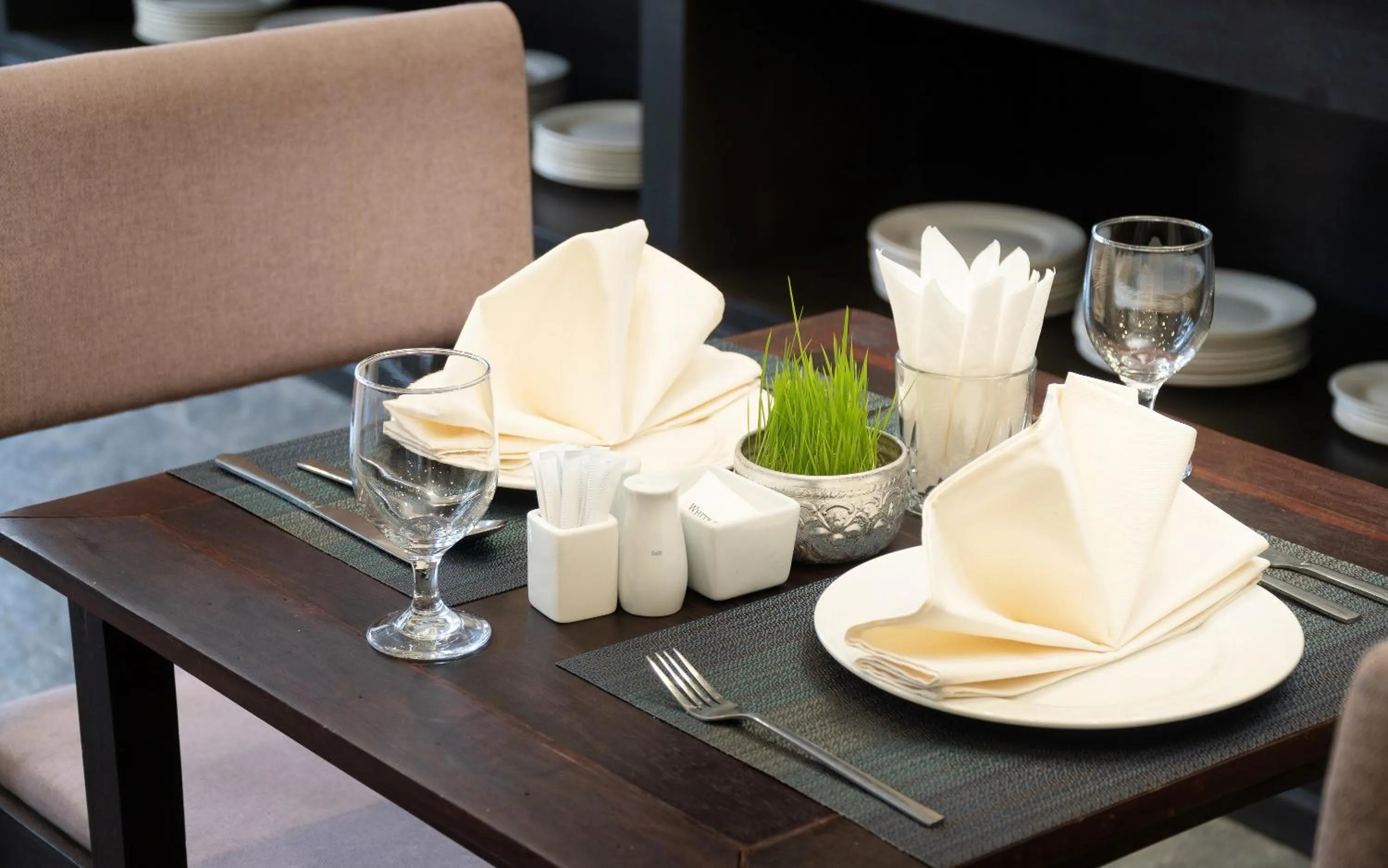 Restaurant/places to eat in The Calm Oasis