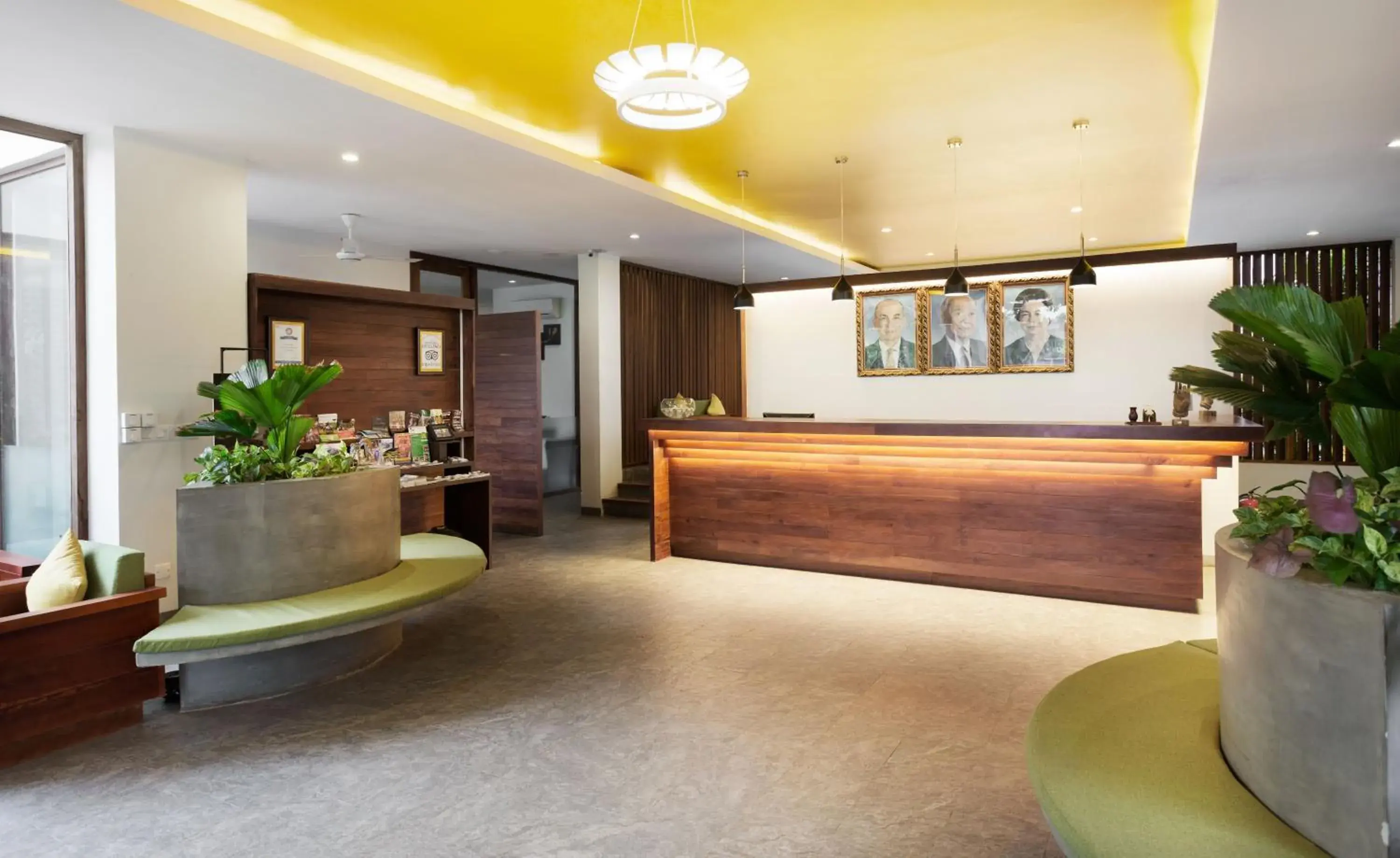 Lobby or reception in The Calm Oasis Lobby or reception in The Calm Oasis