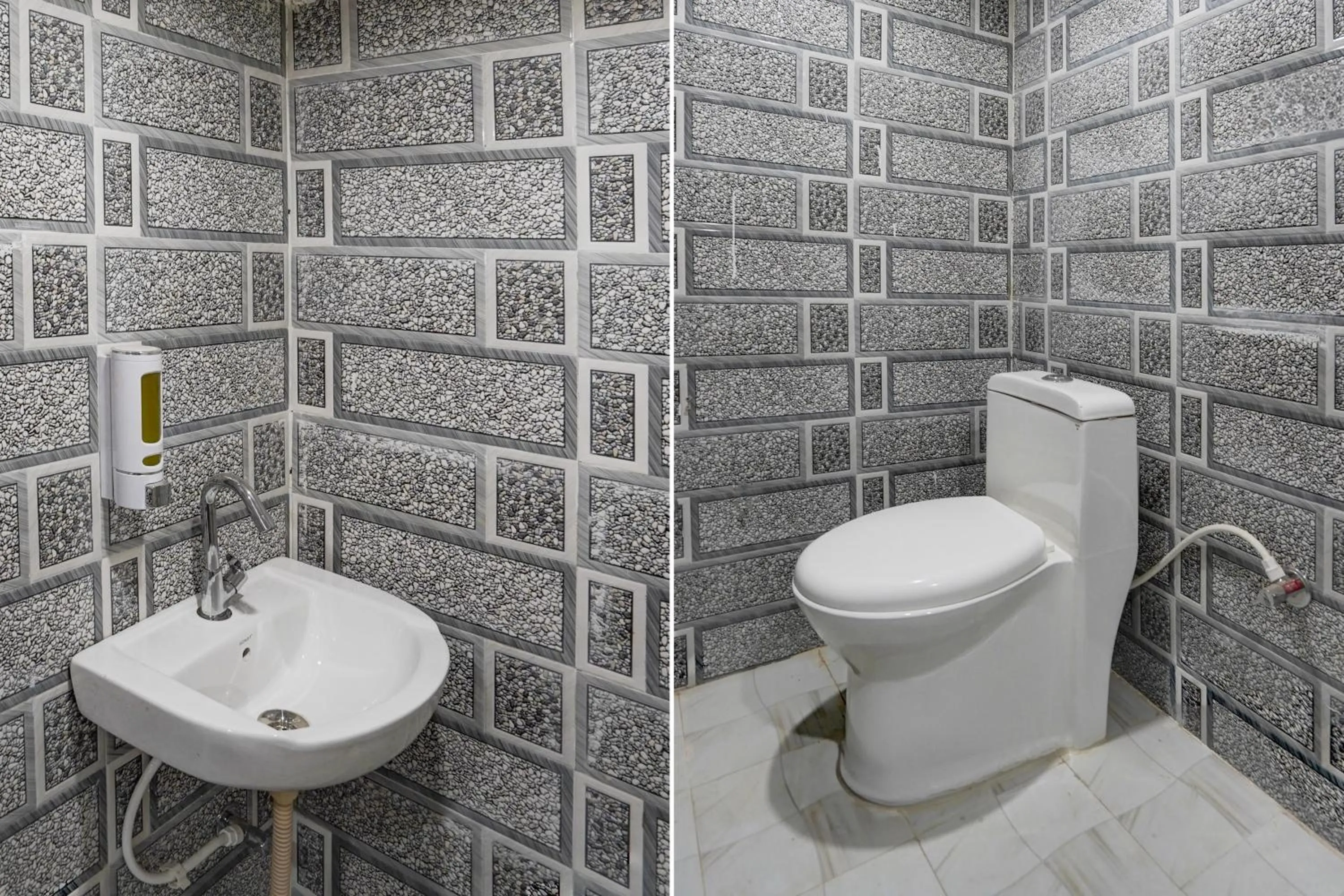 Bathroom in Hotel O J.k Hotel and resturant