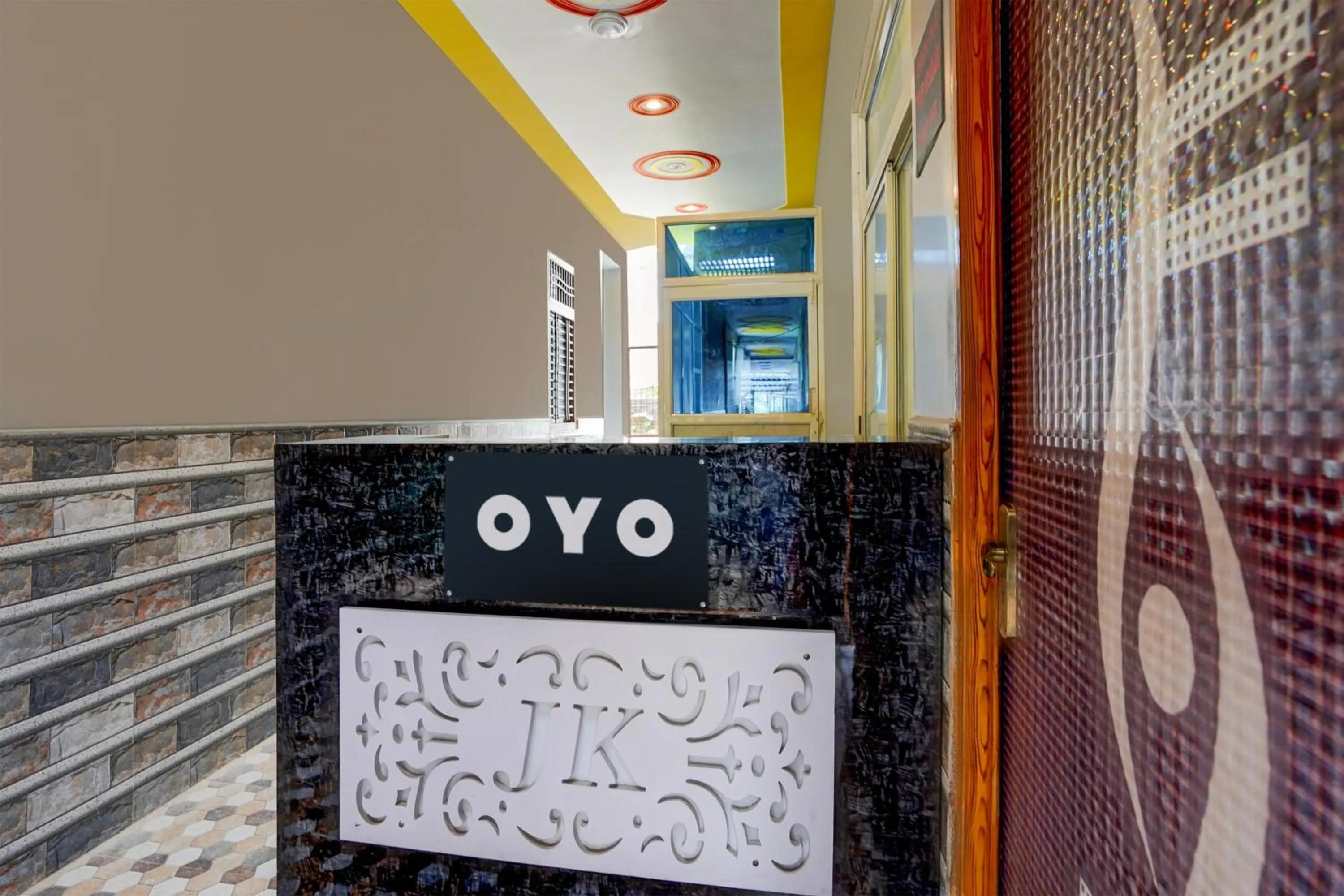 Lobby or reception in Hotel O J.k Hotel and resturant