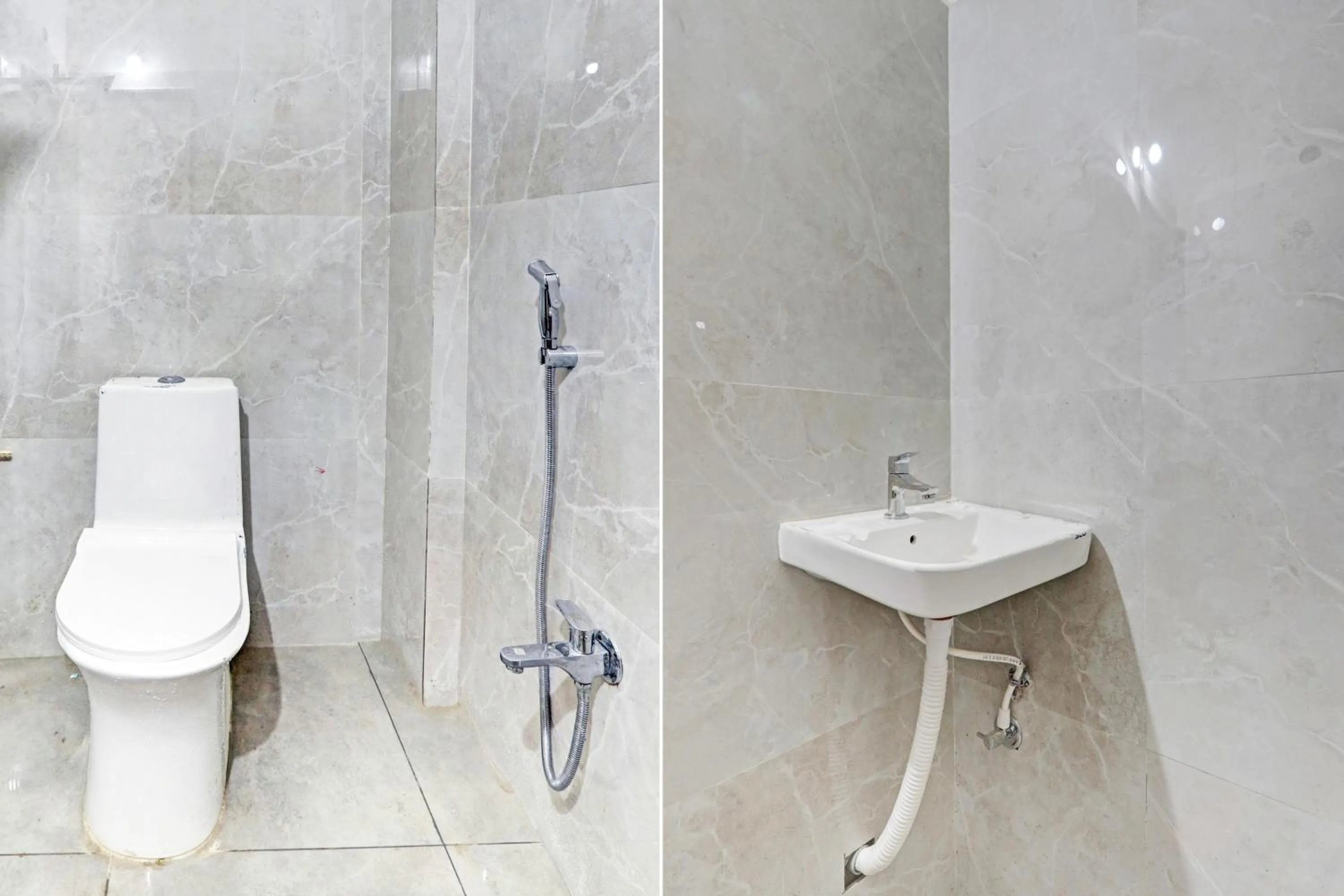 Bathroom in Hotel O RB @ KOMPALLY