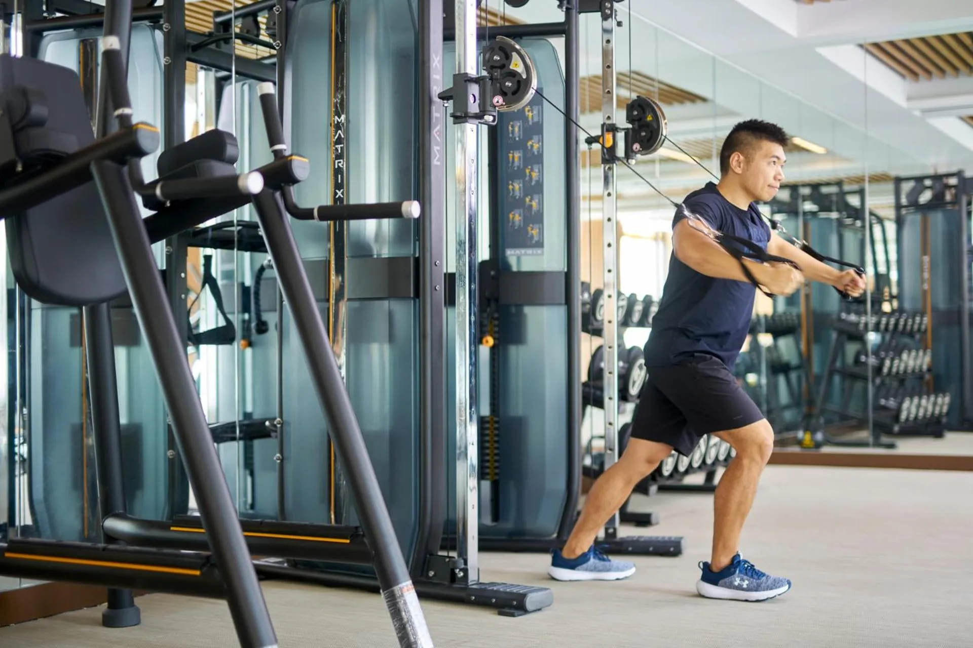 Fitness centre/facilities in Hopewell Hotel