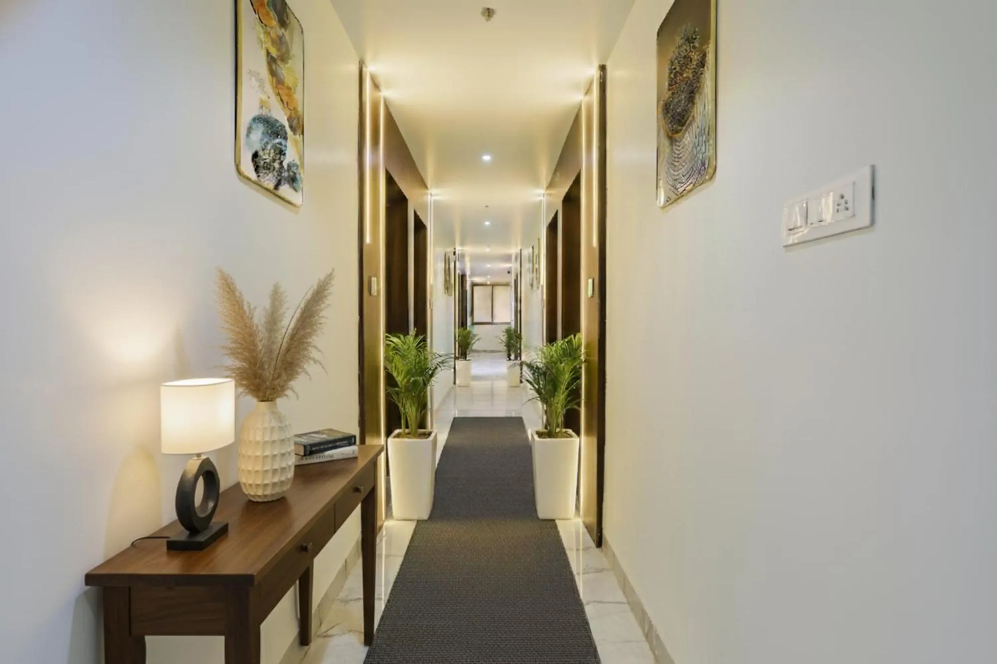 Lobby or reception in FabHotel Prime Panchwati Regency