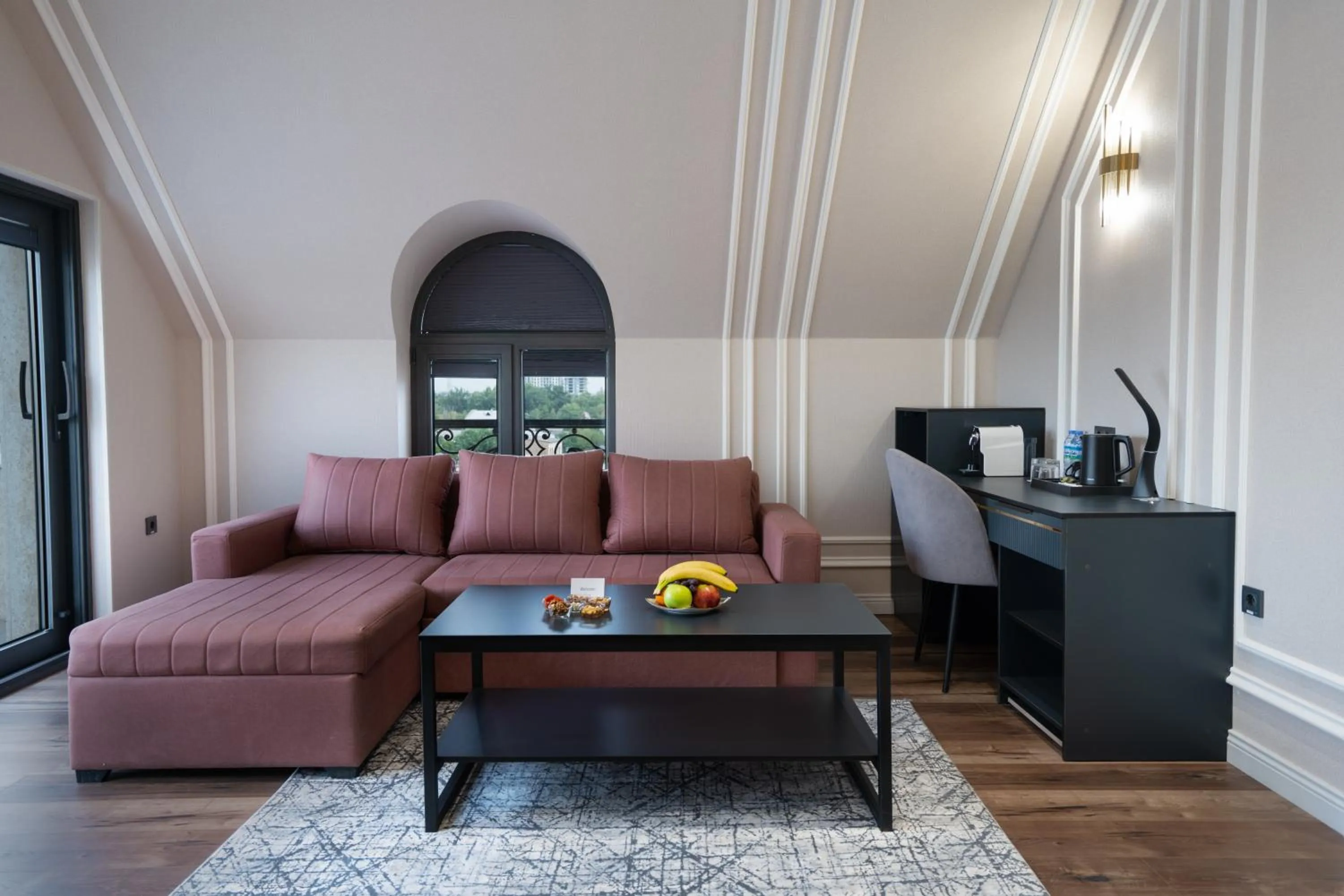 Seating area in Baden-Baden Hotel Tashkent