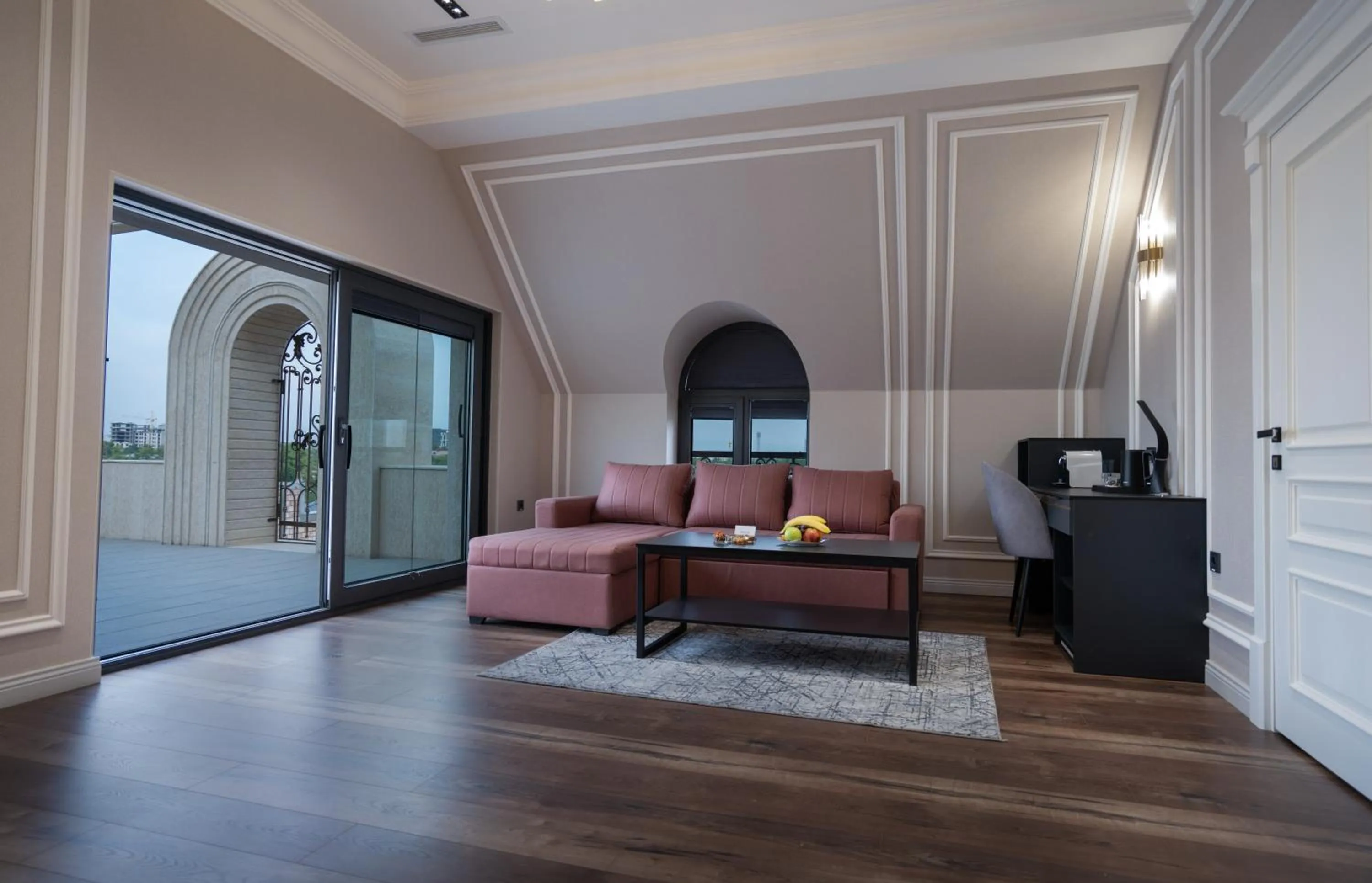 Seating area in Baden-Baden Hotel Tashkent