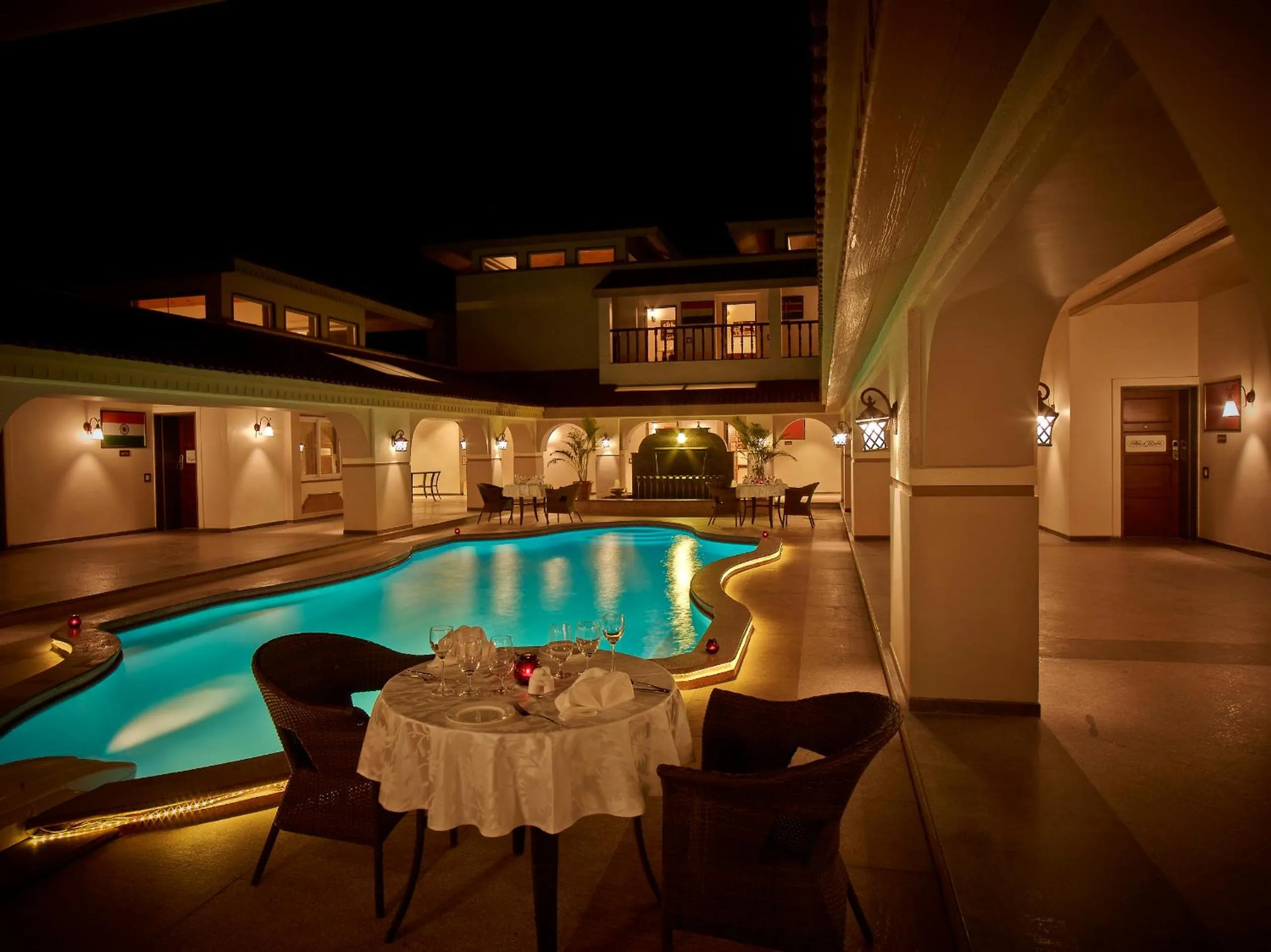 Pool view in Neonz Resort & Club