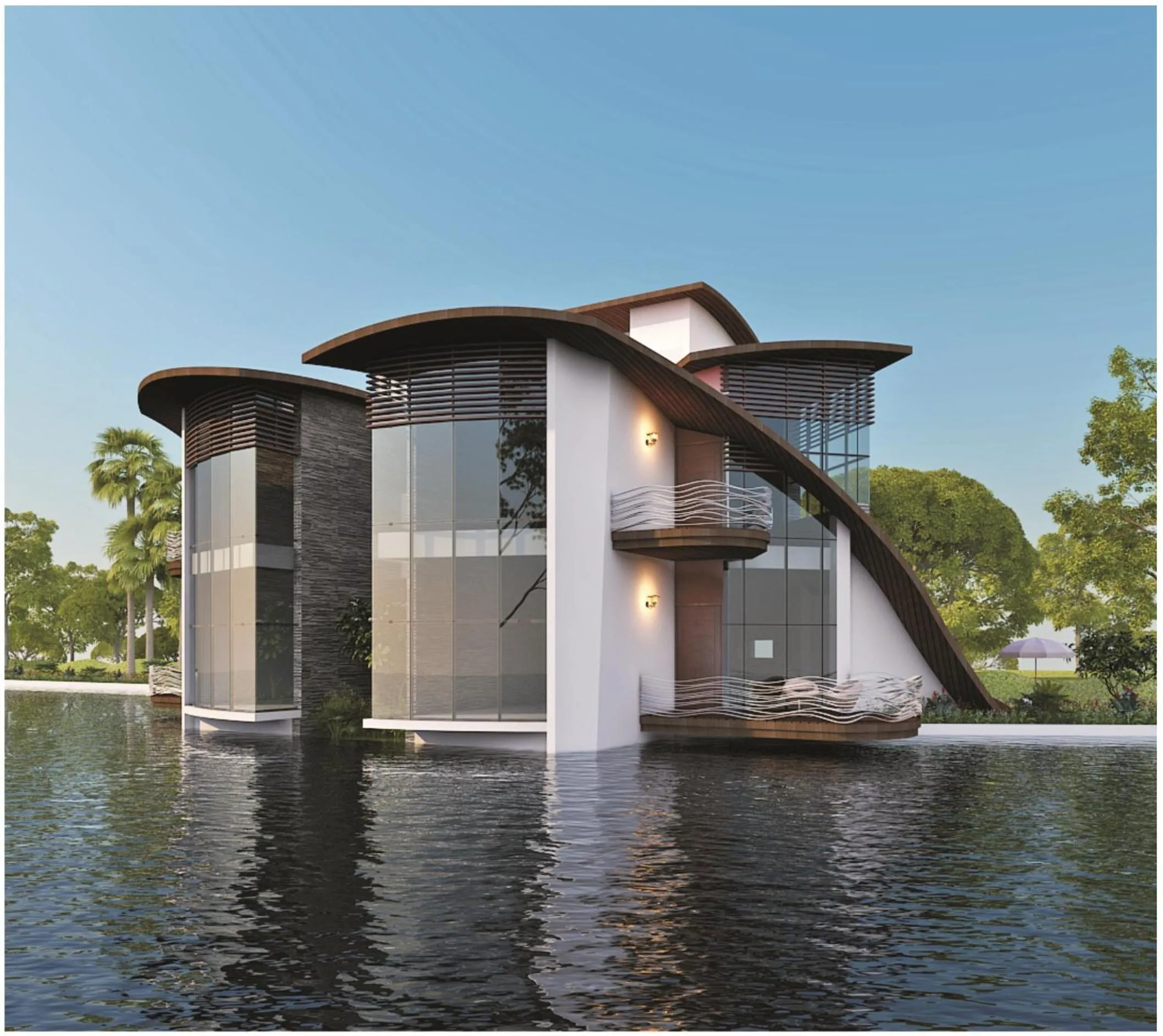 Property building in Neonz Resort & Club