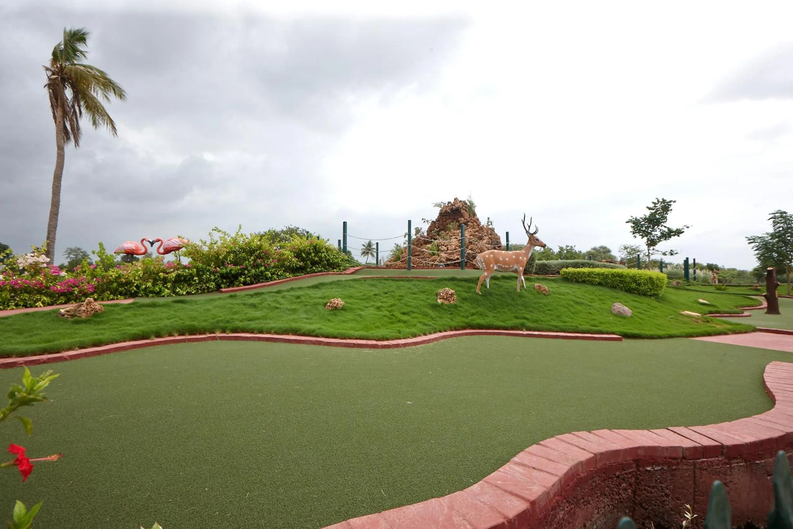 Garden view in Neonz Resort & Club