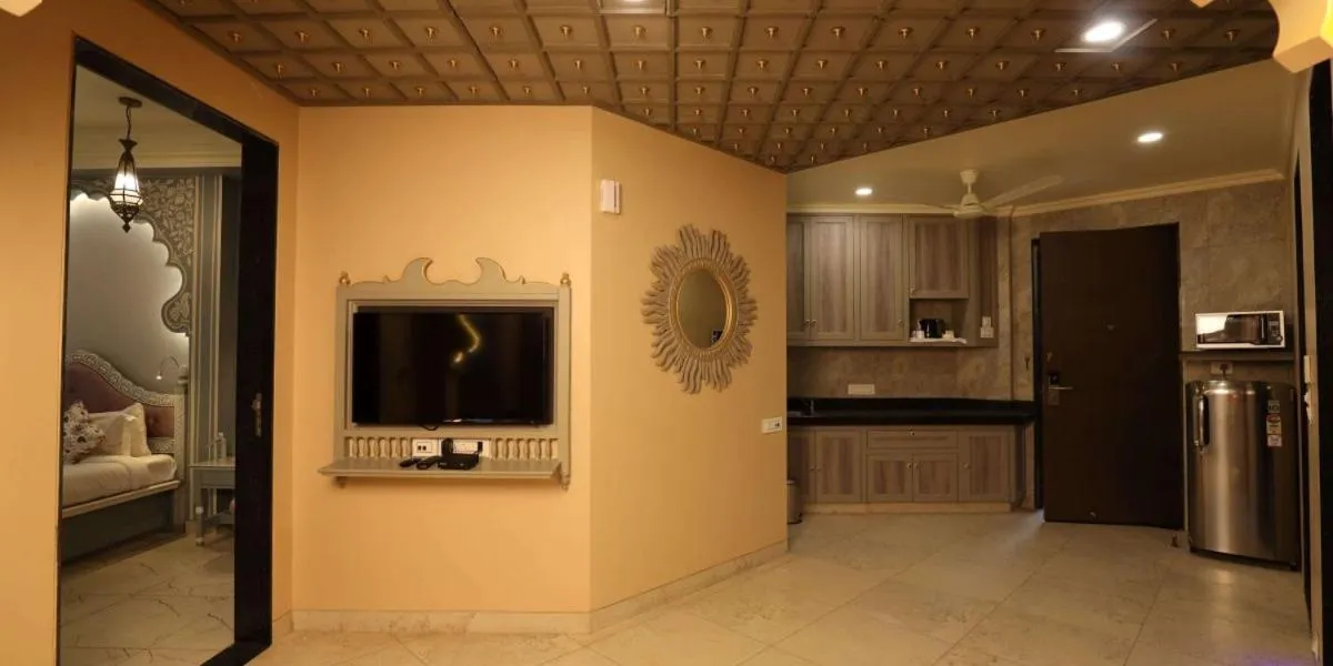 Living room in Neonz Resort & Club