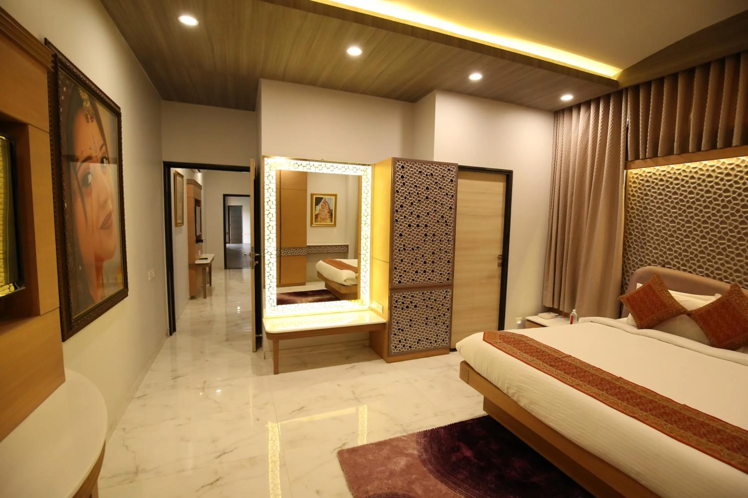 Photo of the whole room, Bed in Neonz Resort & Club