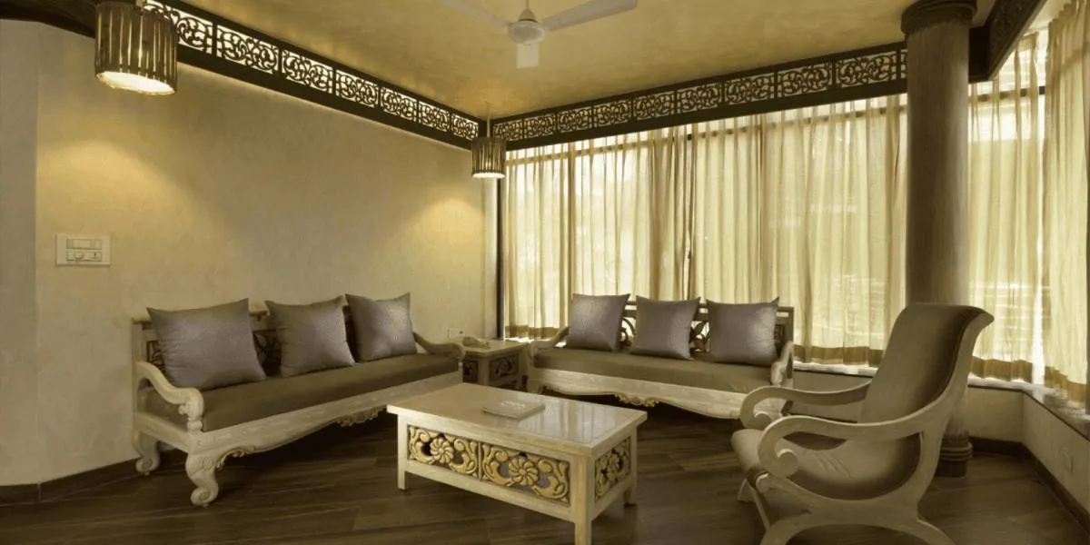 Seating area in Neonz Resort & Club