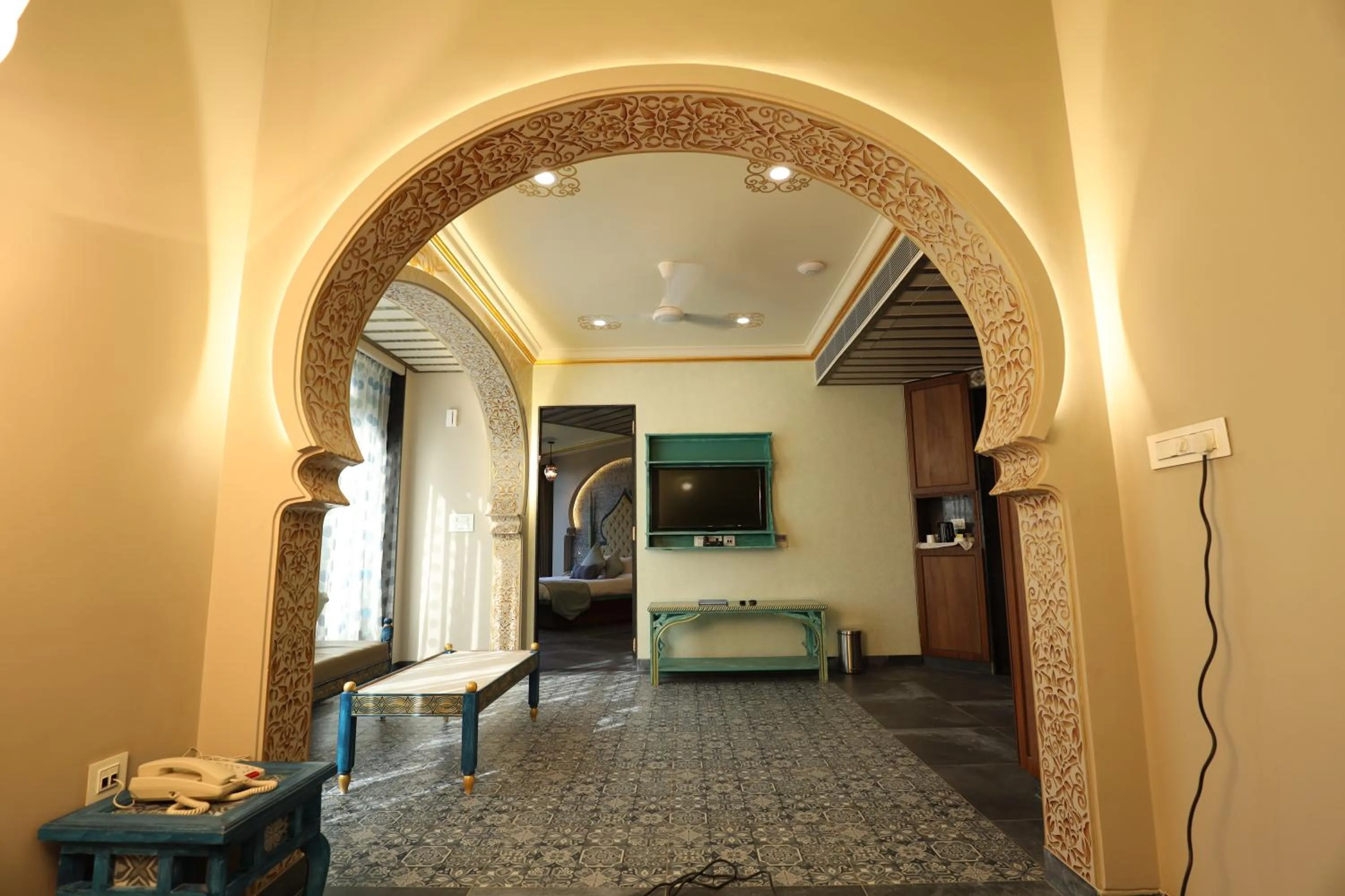 Living room in Neonz Resort & Club