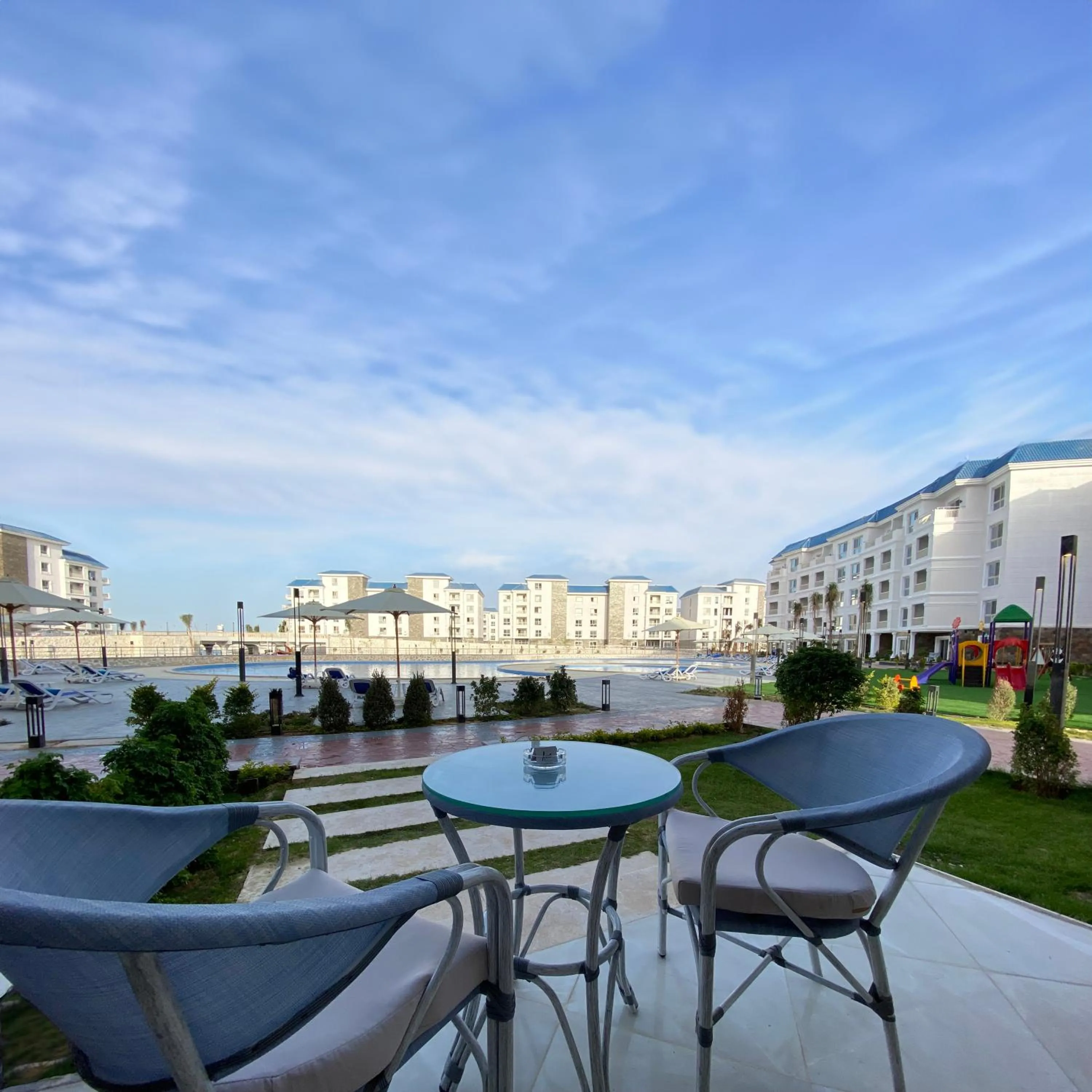 Property building in Azur One Eleven Hotel Alamein