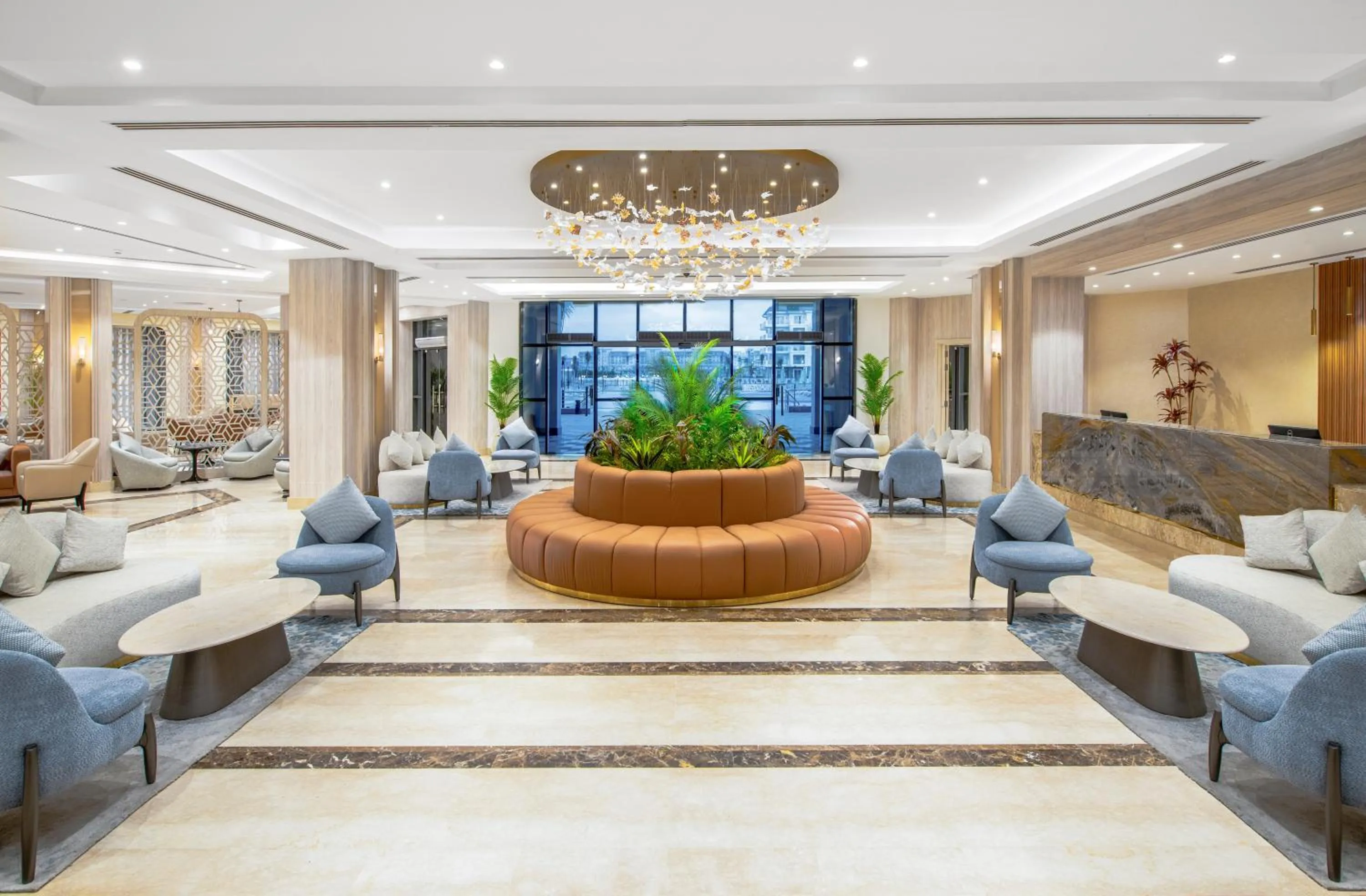 Lobby or reception in Azur One Eleven Hotel Alamein